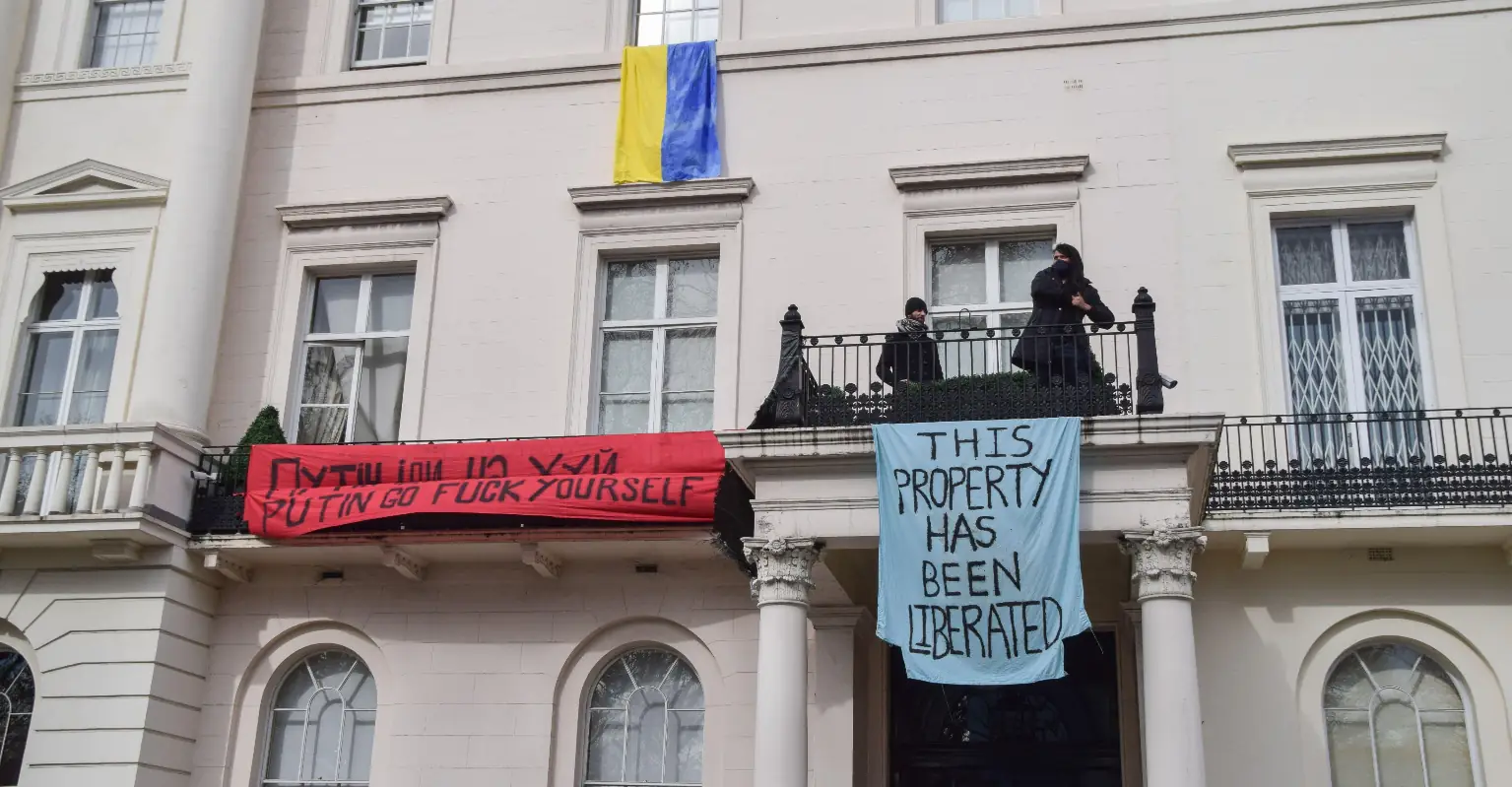 Squatters move into $32 million home reportedly owned by Russian Oligarch