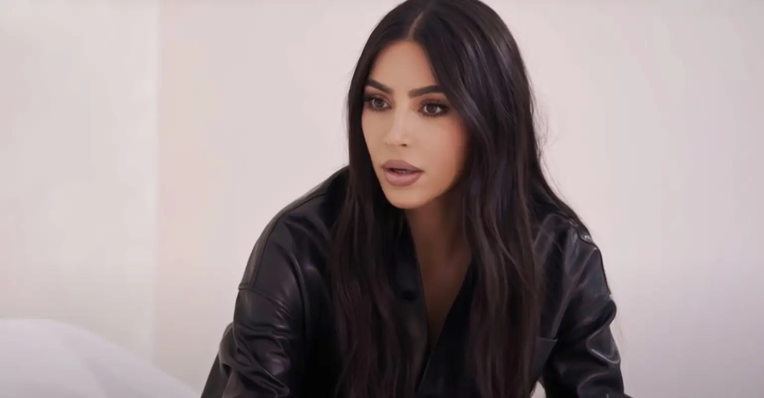 Footage shows the moment Kim Kardashian's son was sent a message about her sex tape