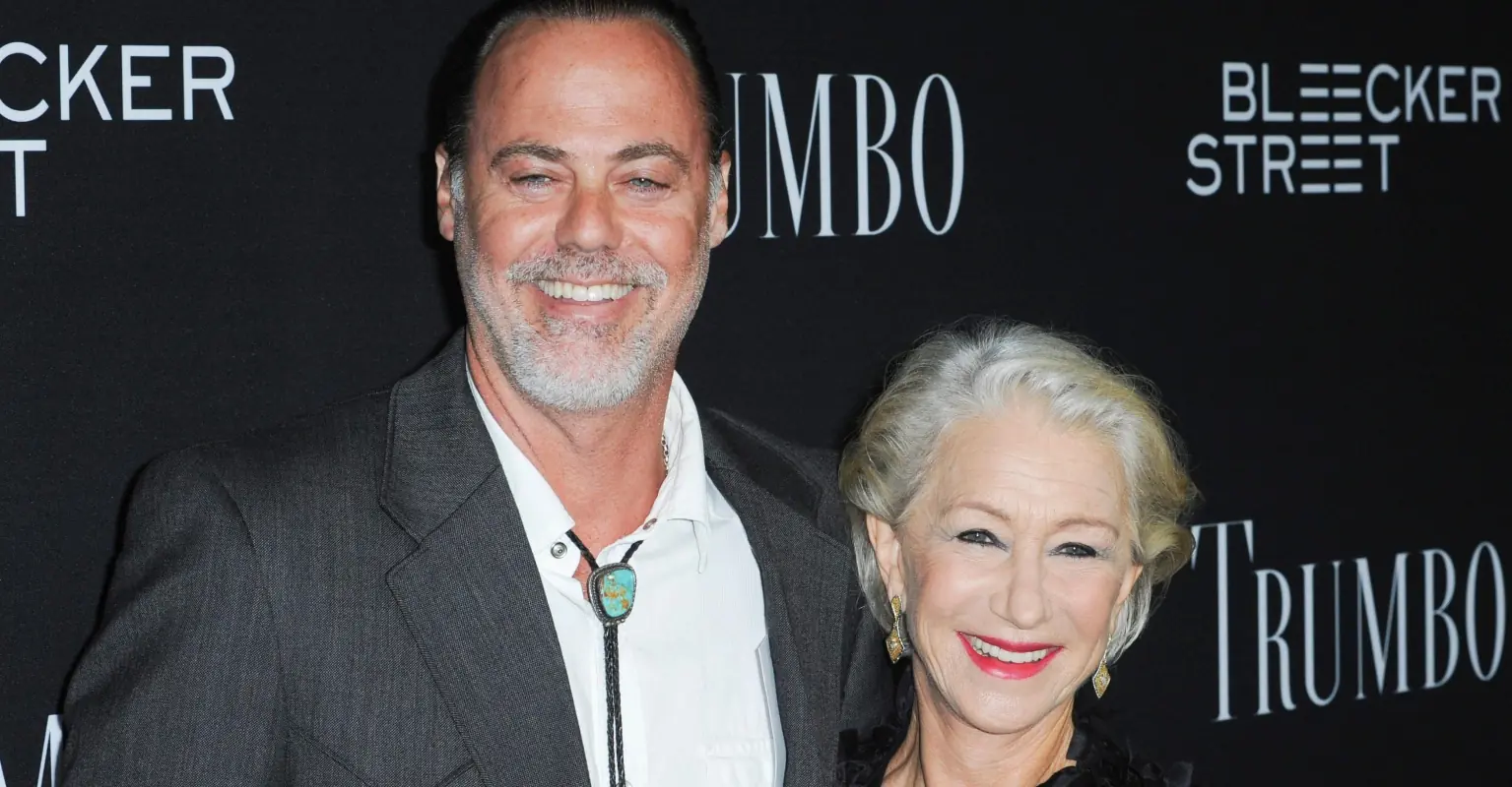 Helen Mirren speaks out following death of 51-year-old stepson