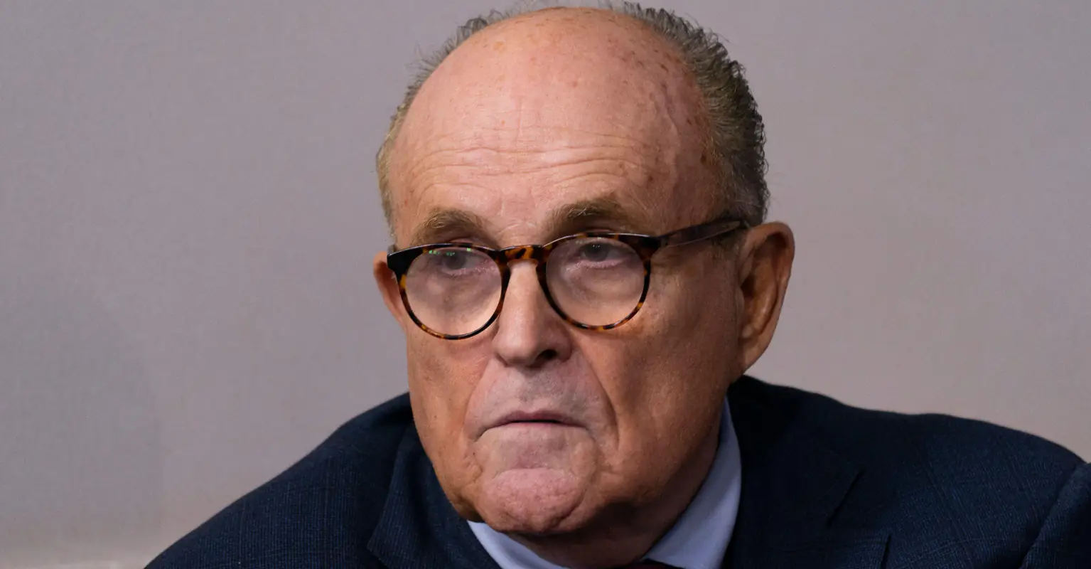 Ken Jeong walks off stage after Rudy Giuliani is unmasked on 'The Masked Singer'