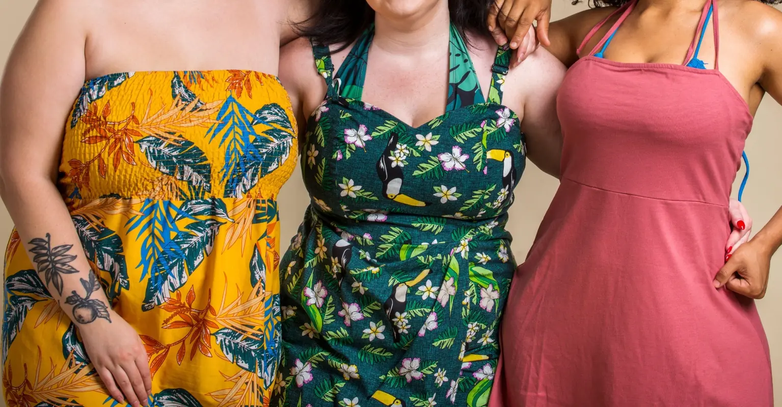 Woman proves fashion is for everyone by 'supersizing' celebrity looks