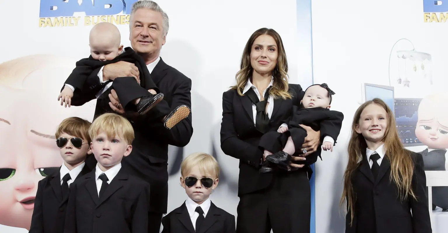 Alec and Hilaria Baldwin reveal they're having a baby girl in adorable family video