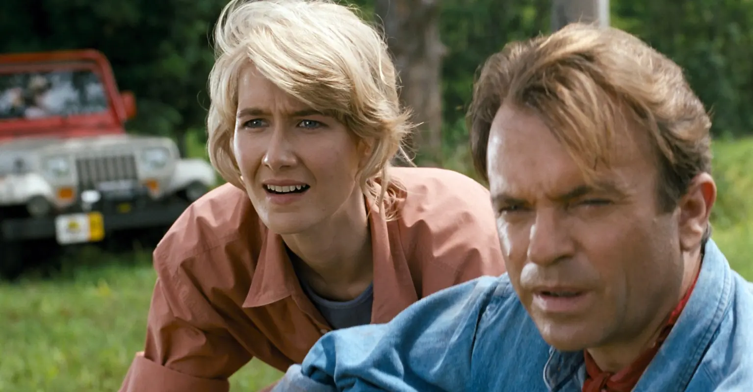 Jurassic Park's Laura Dern and Sam Neill 'only now' realize their age gap in first movie was 'inappropriate'
