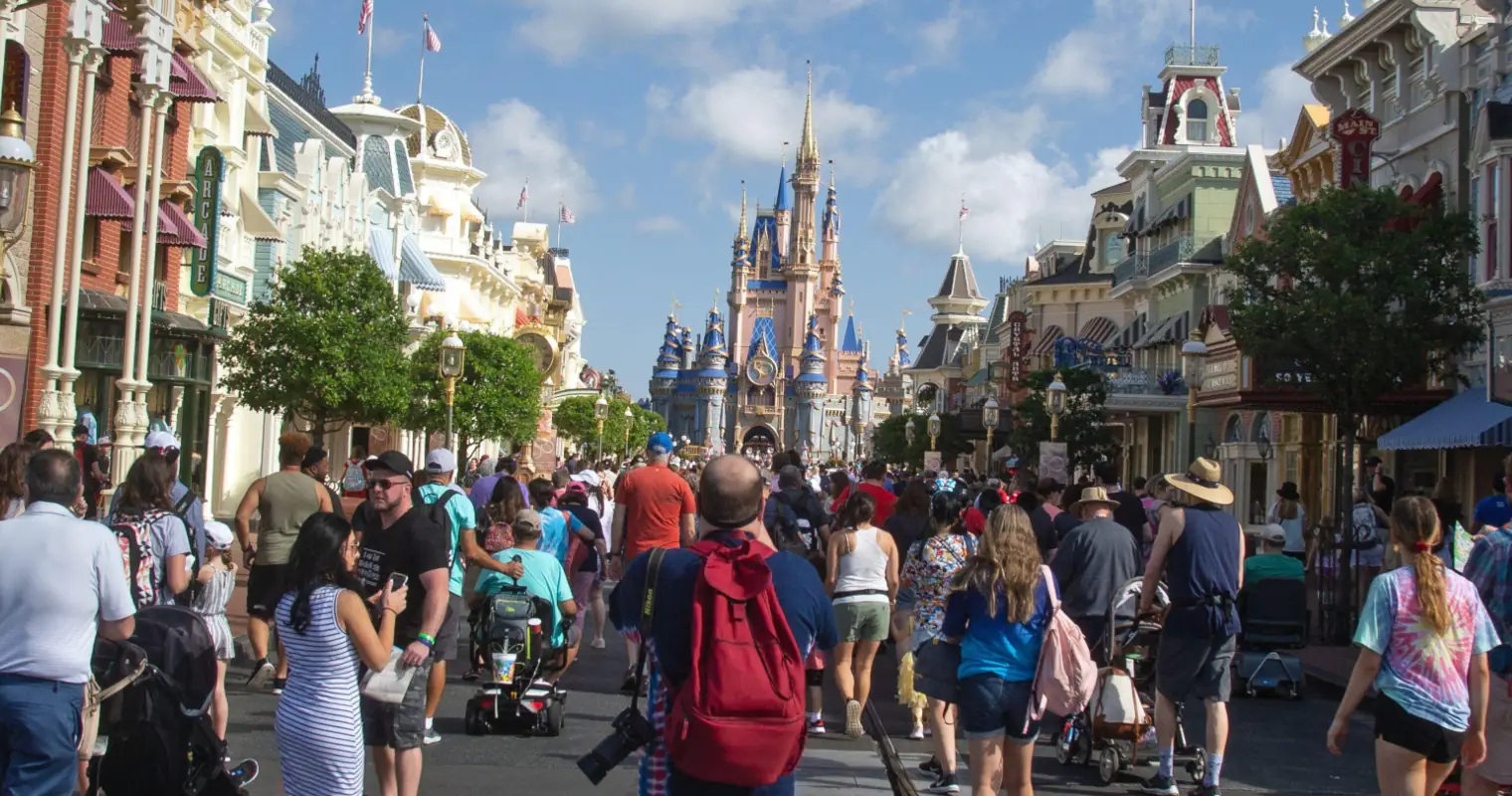Massive brawl erupts at Disney World after families start arguing while waiting in line