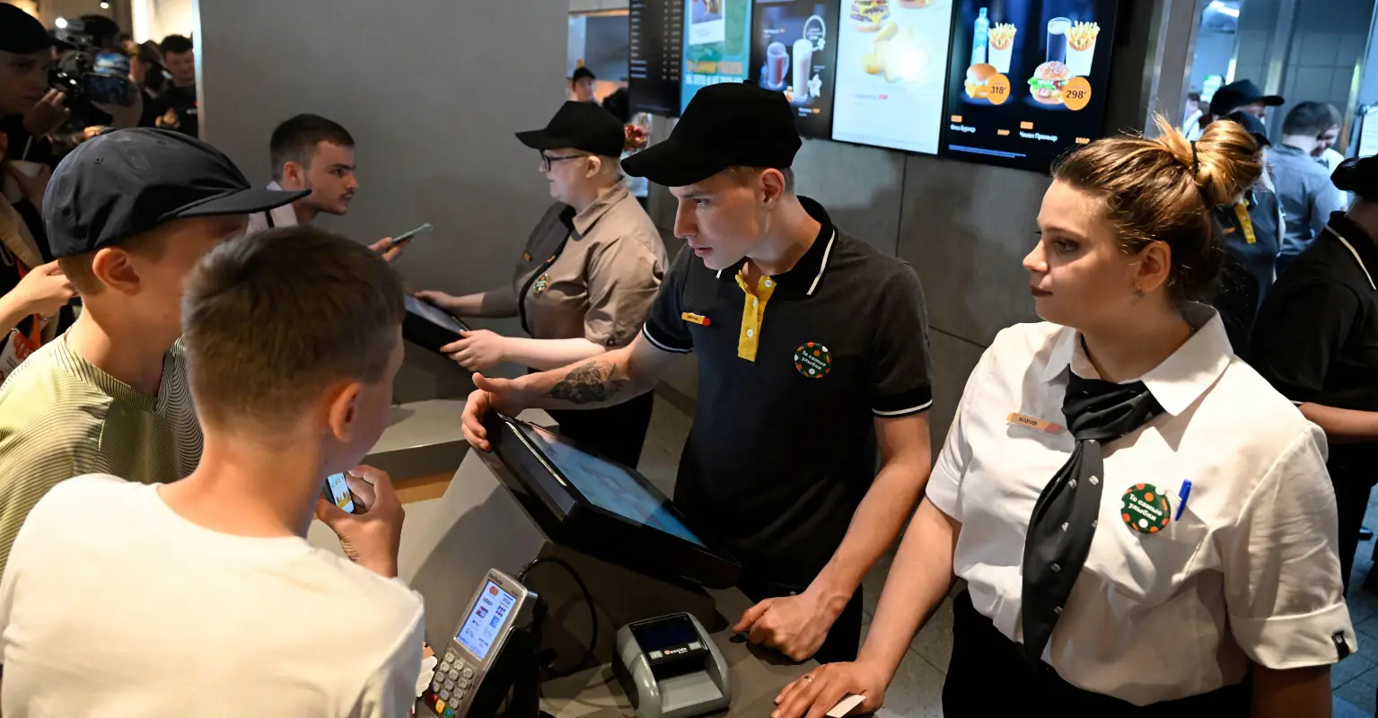 McDonald's restaurants reopen under new name in Russia