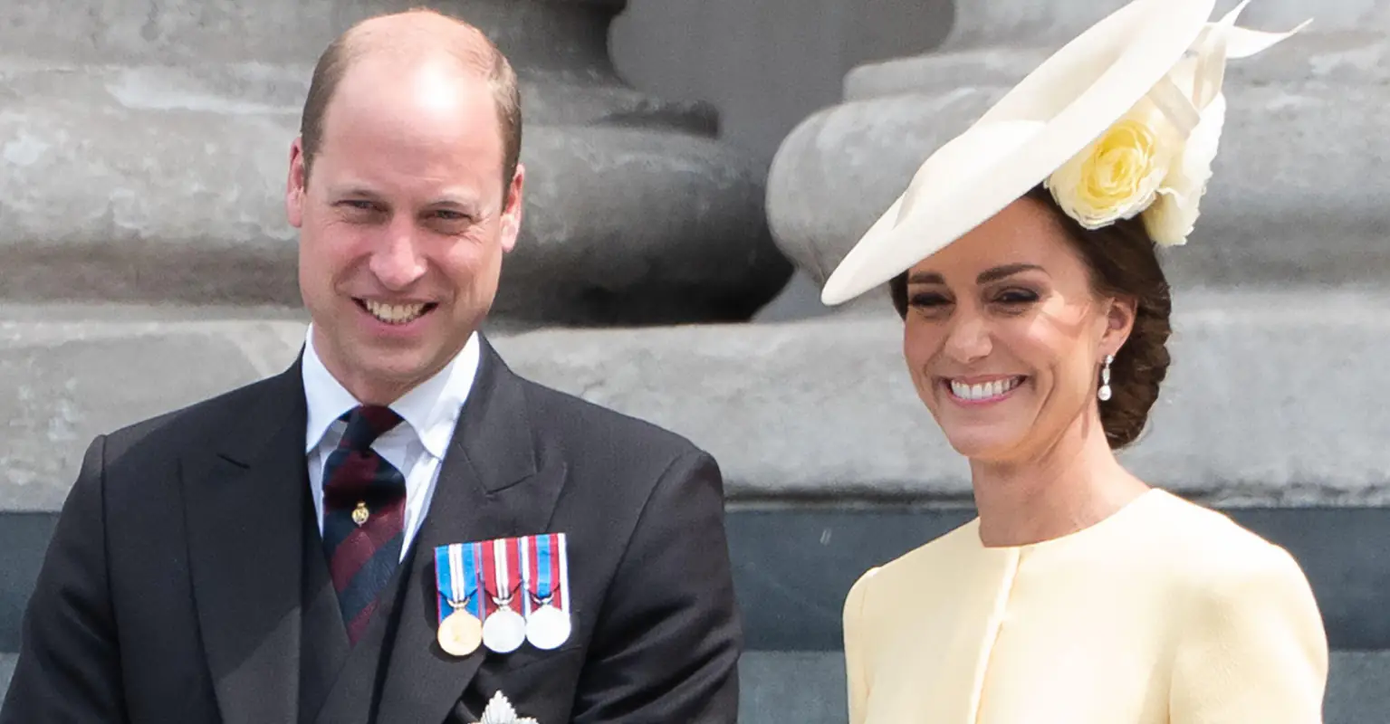 Prince William and Kate share first-ever official joint portrait