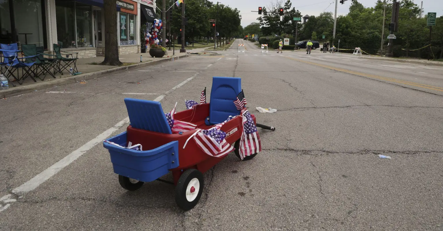 Boy, 2, now an orphan after both parents were killed in Highland Park shooting