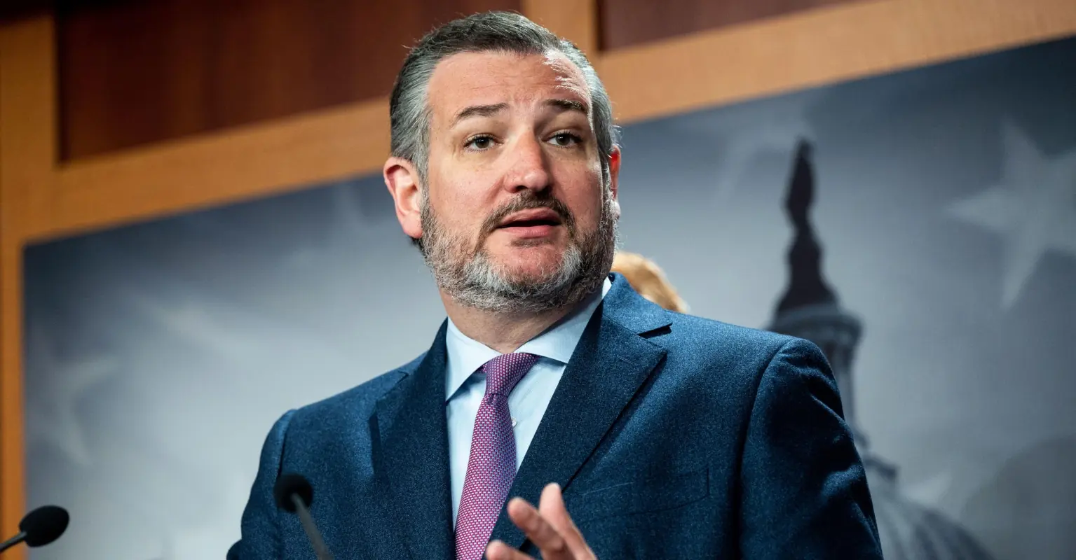 Cavalcade of school buses is carrying items from school shooting victims to Ted Cruz's home