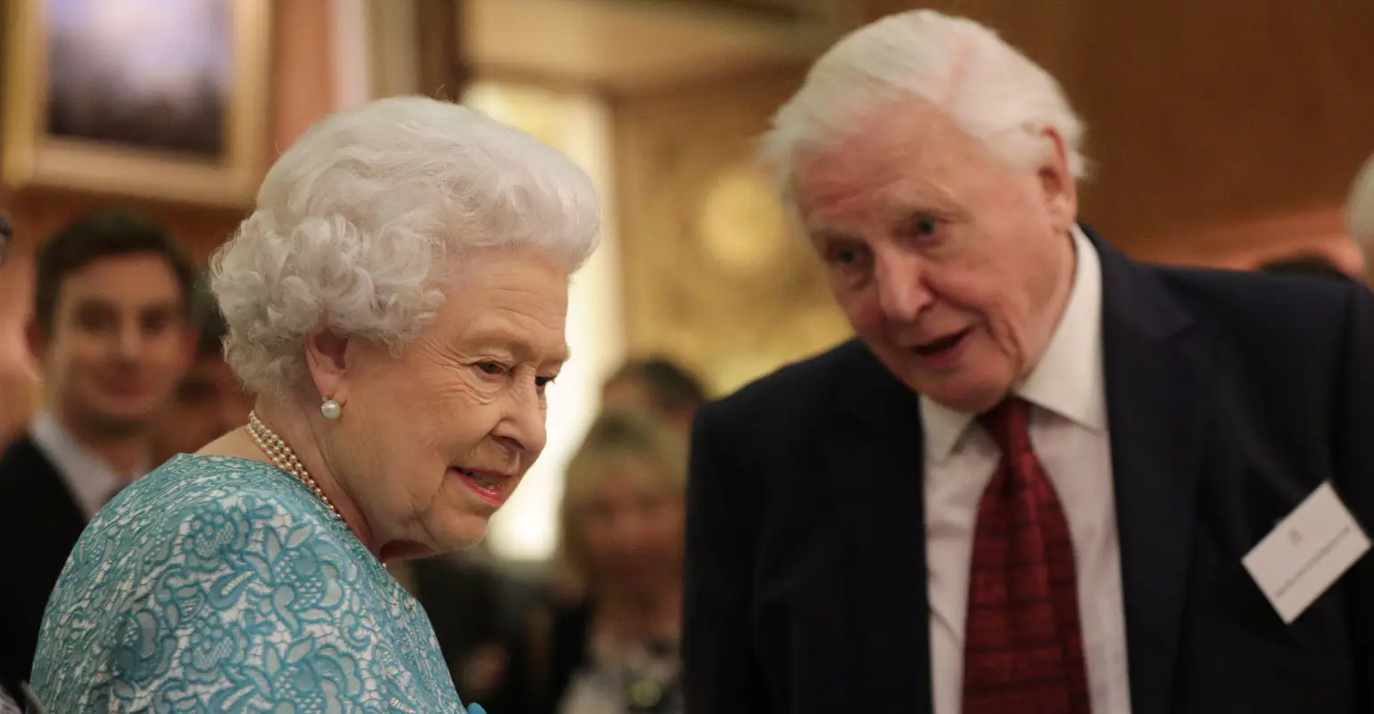 The Queen made joke about her own death in a chat with David Attenborough