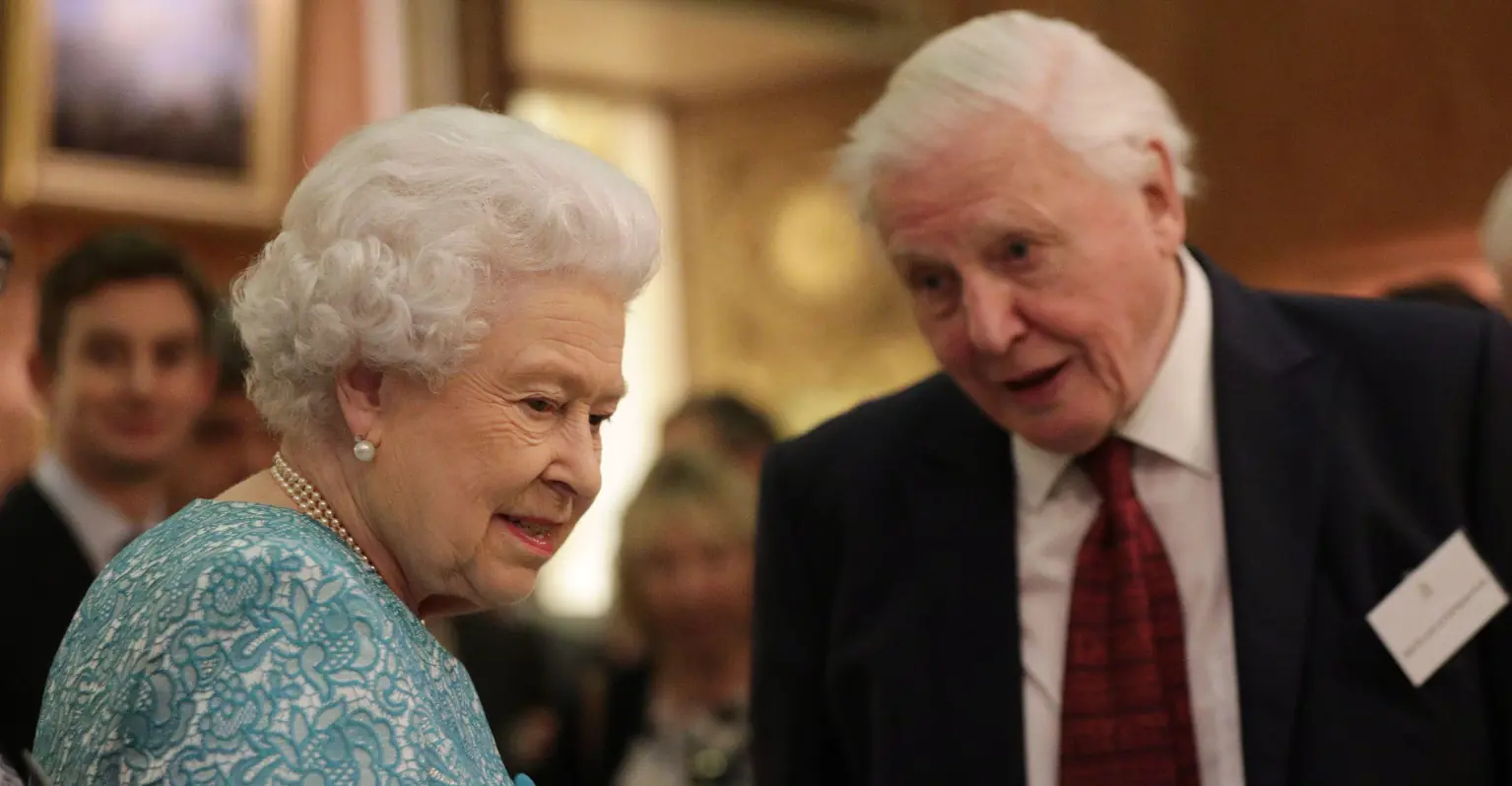The Queen made joke about her own death in a chat with David Attenborough