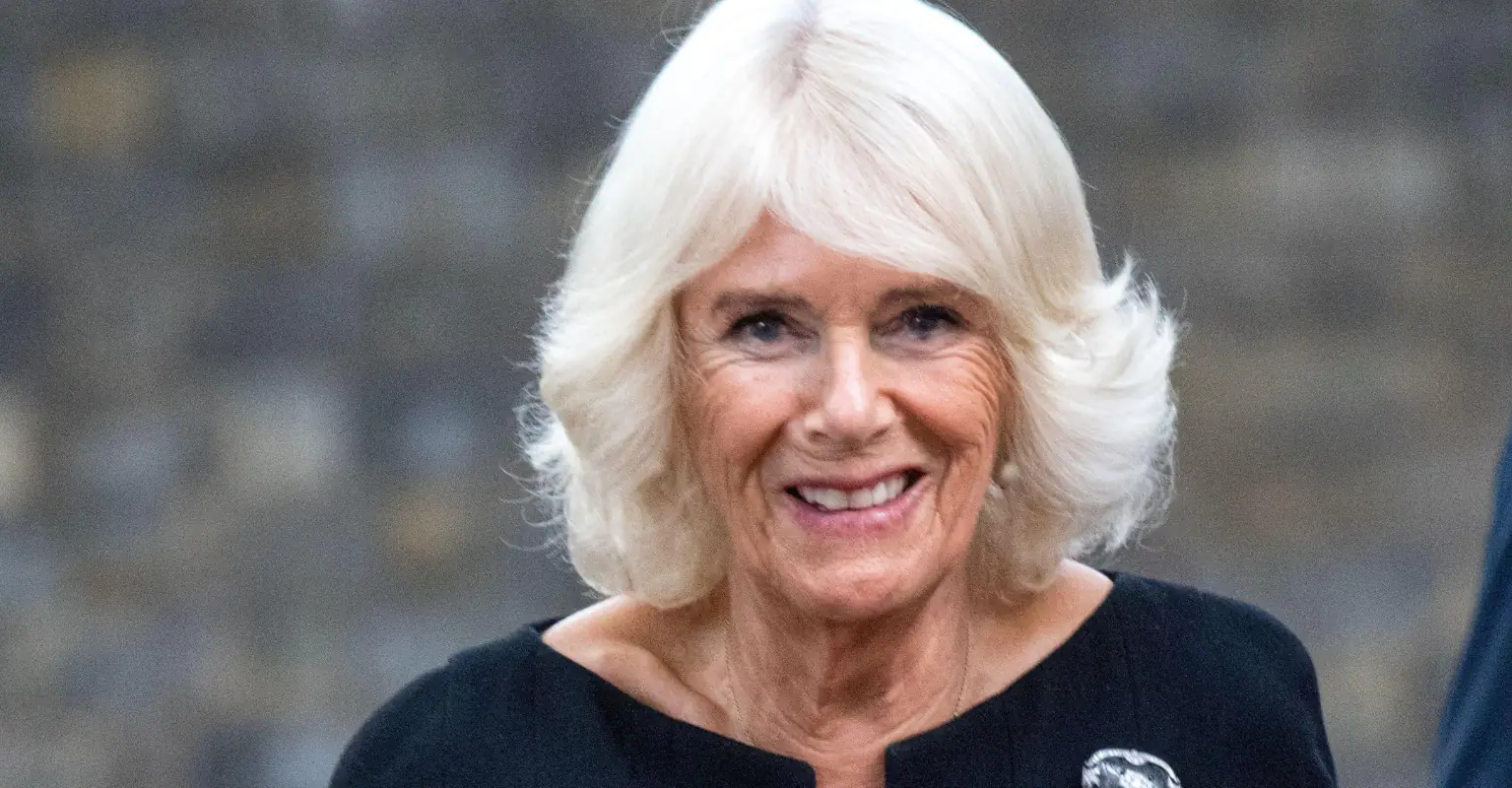 Queen Consort Camilla seen stumbling after 'suffering from broken toe'