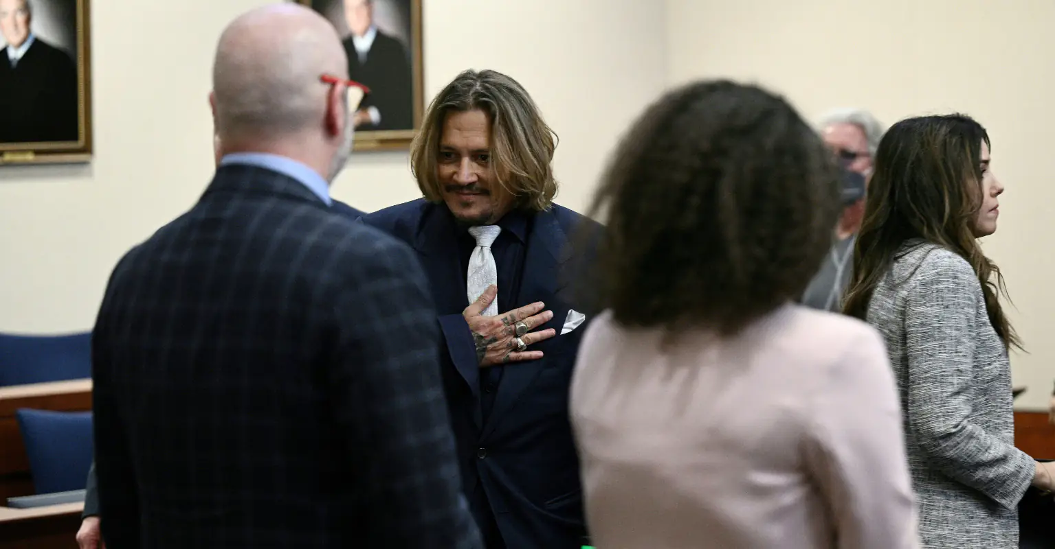 Johnny Depp and Amber Heard's trial has been turned into a movie and the trailer is bizarre