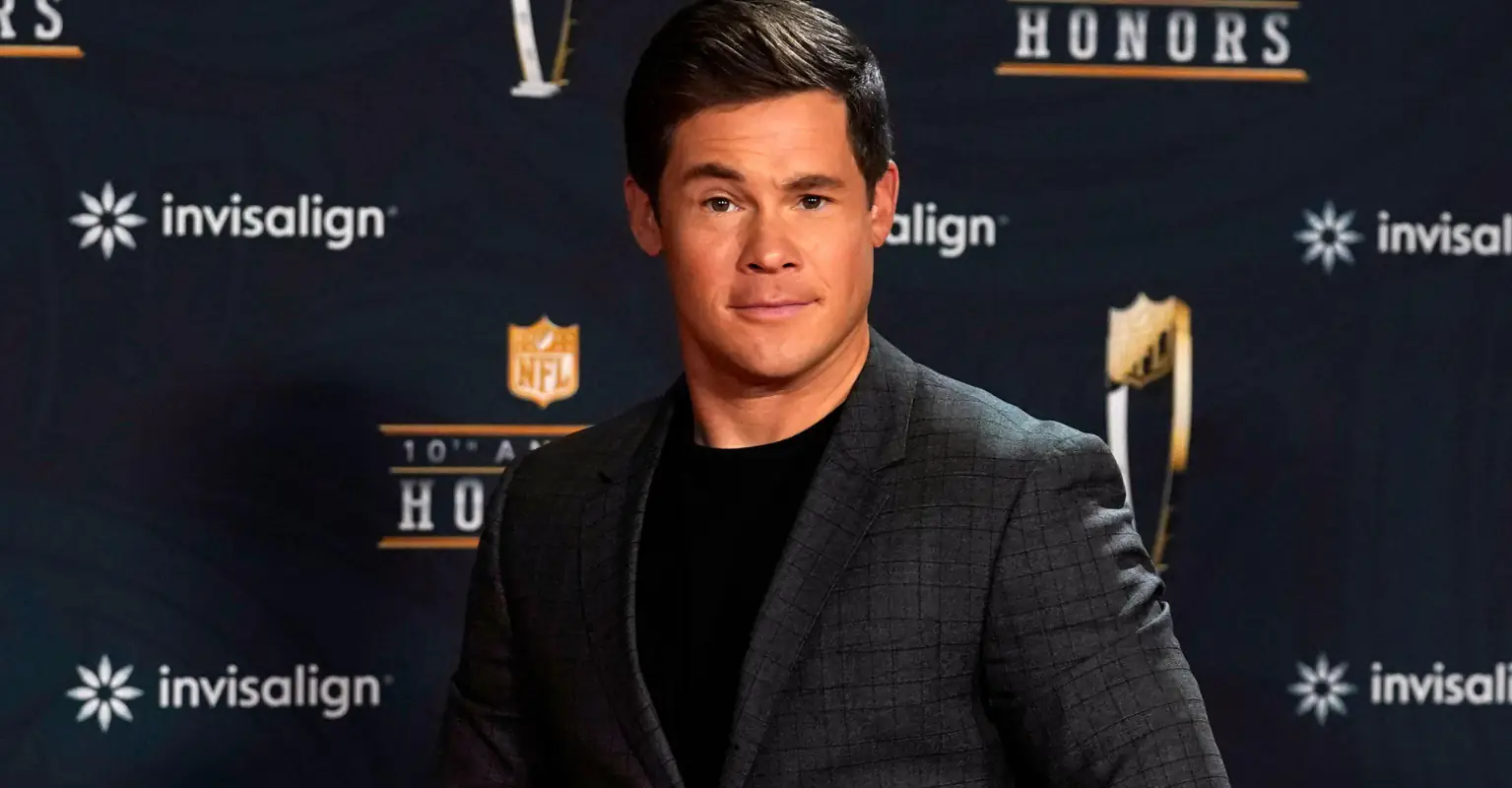 Adam Devine clarifies that he isn't Adam Levine: 'My wife and I are doing great'