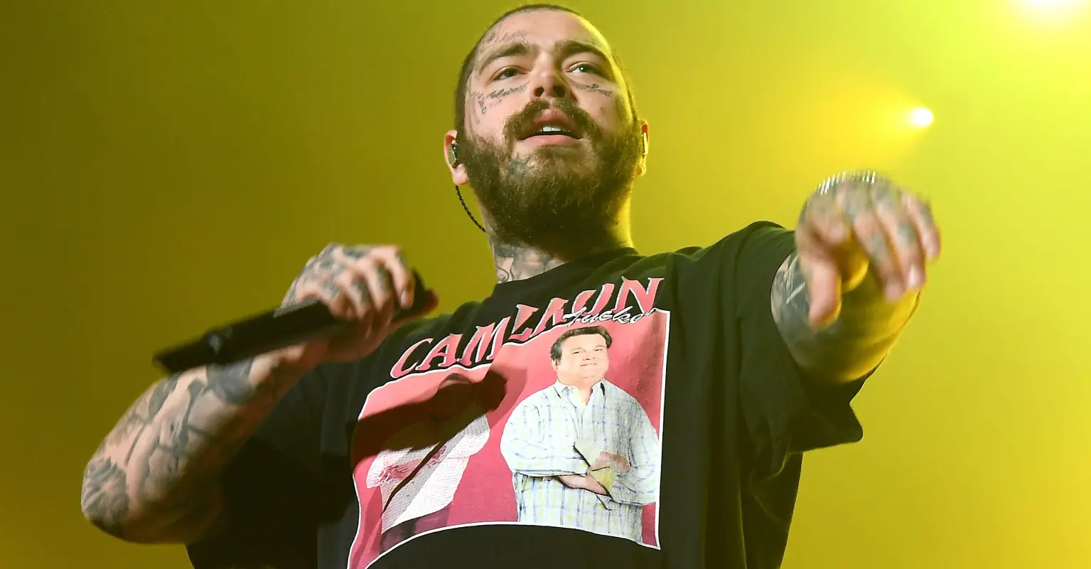 Post Malone hospitalized and 'having difficulty breathing' following nasty fall