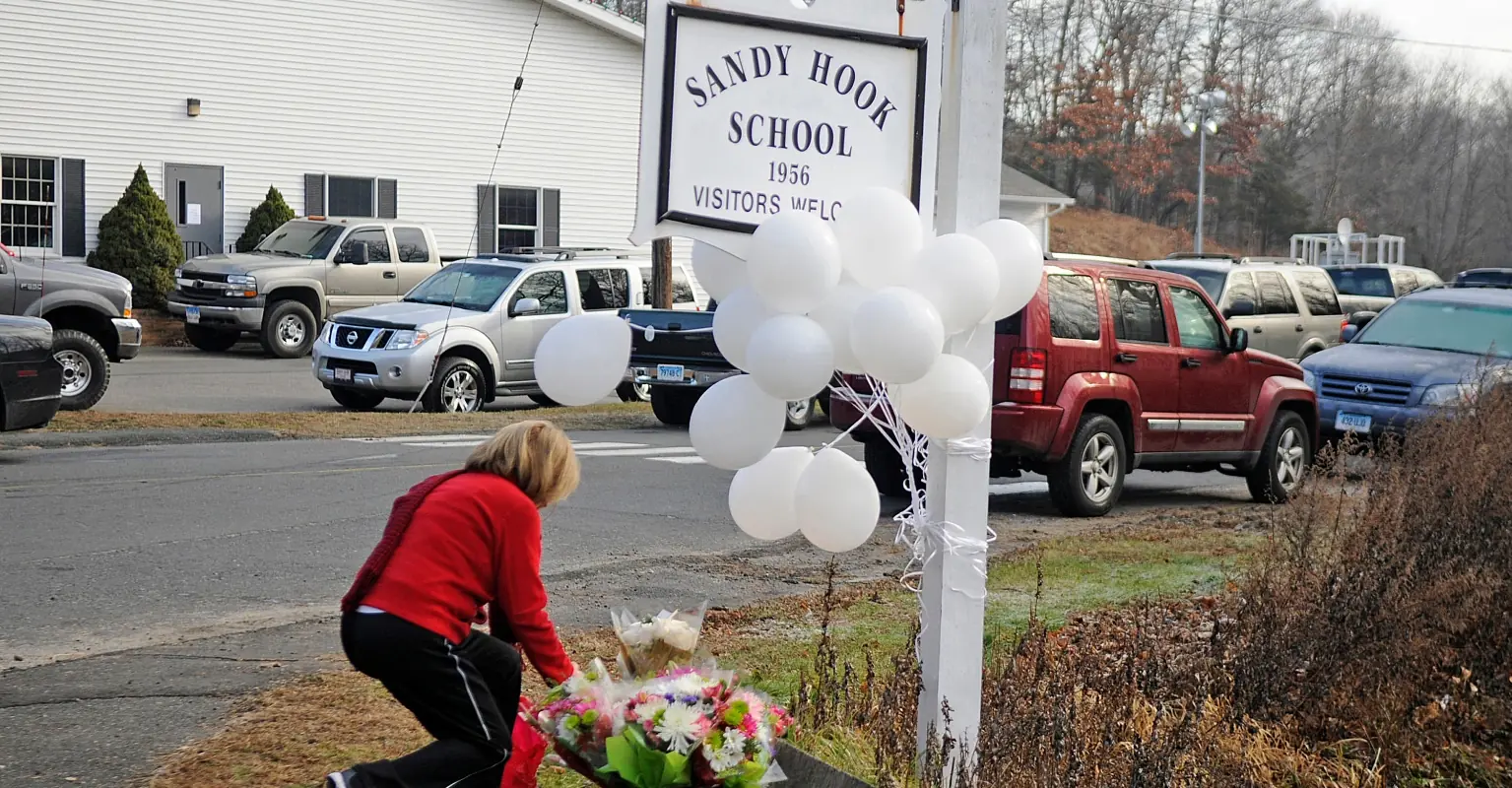 Sandy Hook father says hoax comments led to people turning up at his door demanding to see dead son
