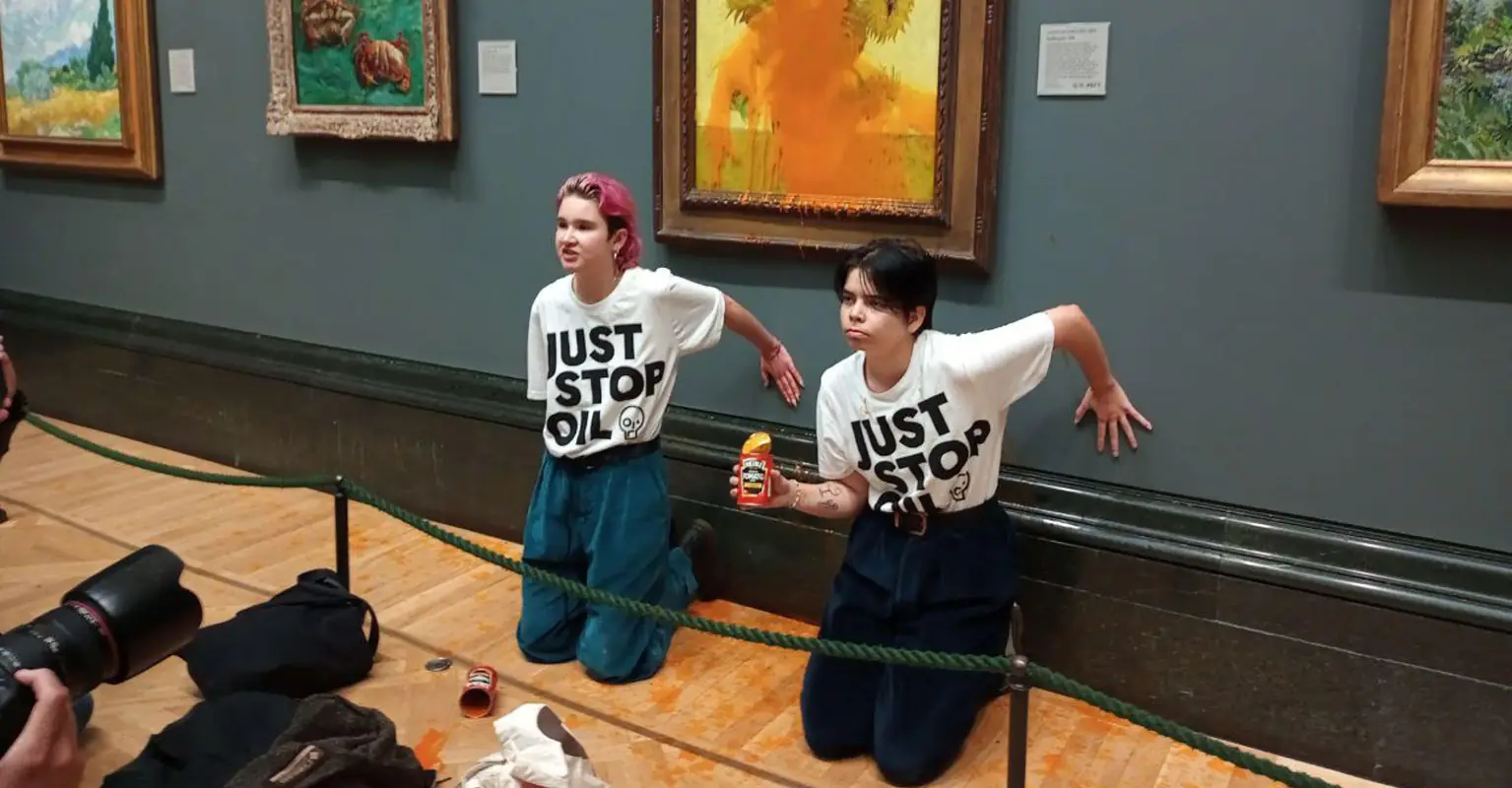 NASA climate scientist reveals why Van Gough soup stunt was 'inspired and visionary'