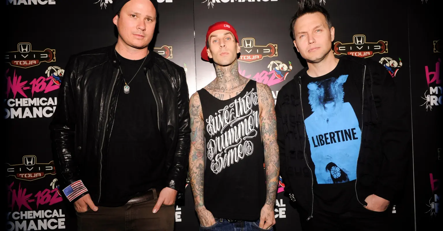 Blink-182 announce they're reuniting in the most Blink-182 way possible