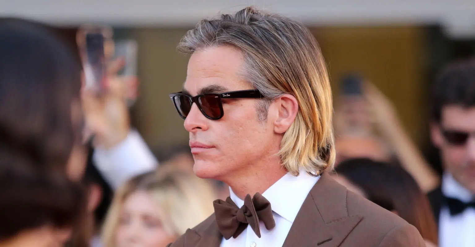 Chris Pine fans praise actor as he embraces his natural gray hair