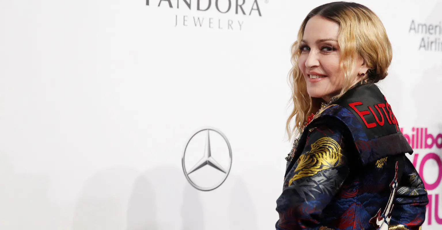 Madonna hailed as a 'goddess' after posting stunning corset photos