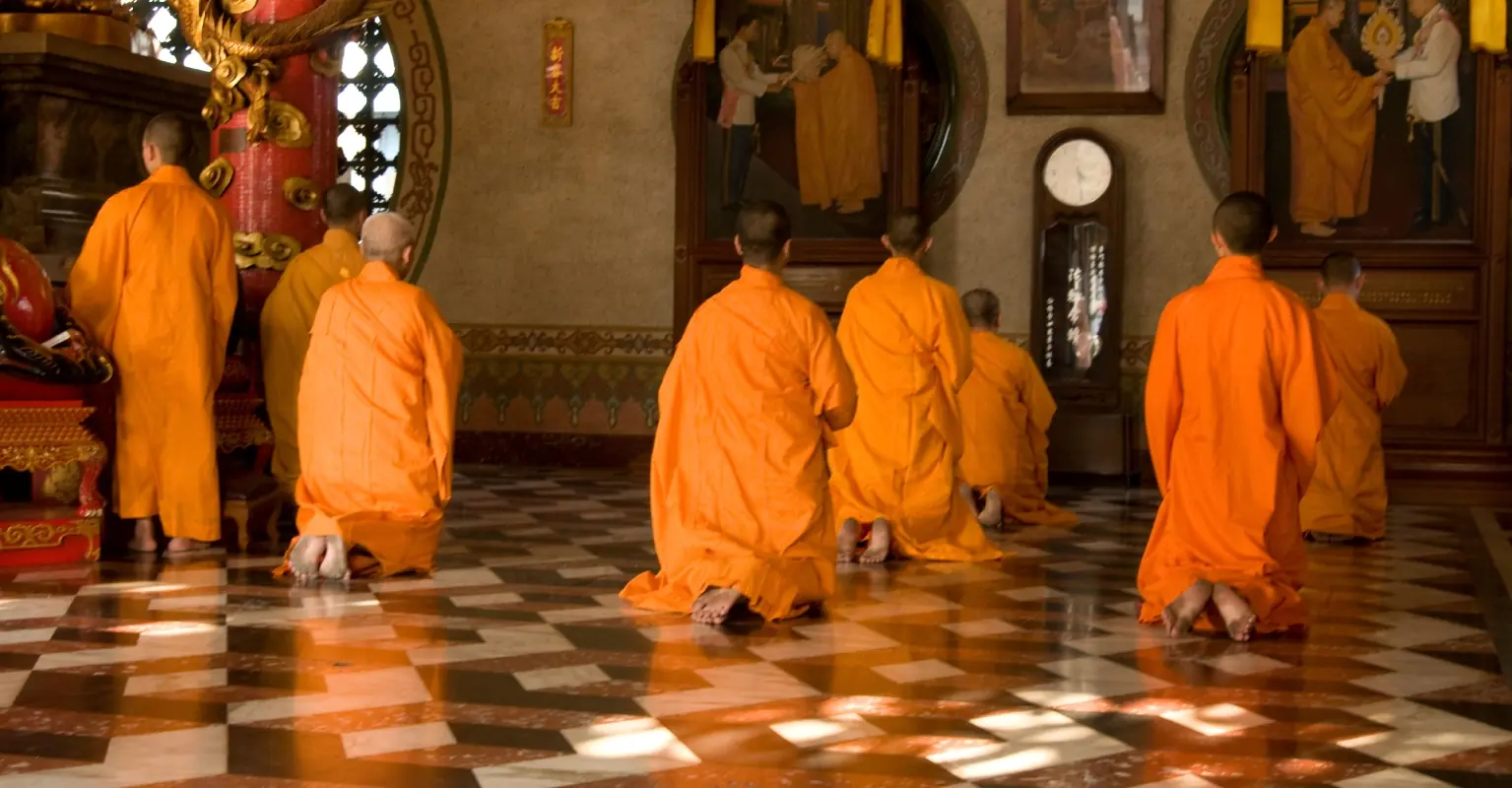 Buddhist temple left empty after all monks fail drug test