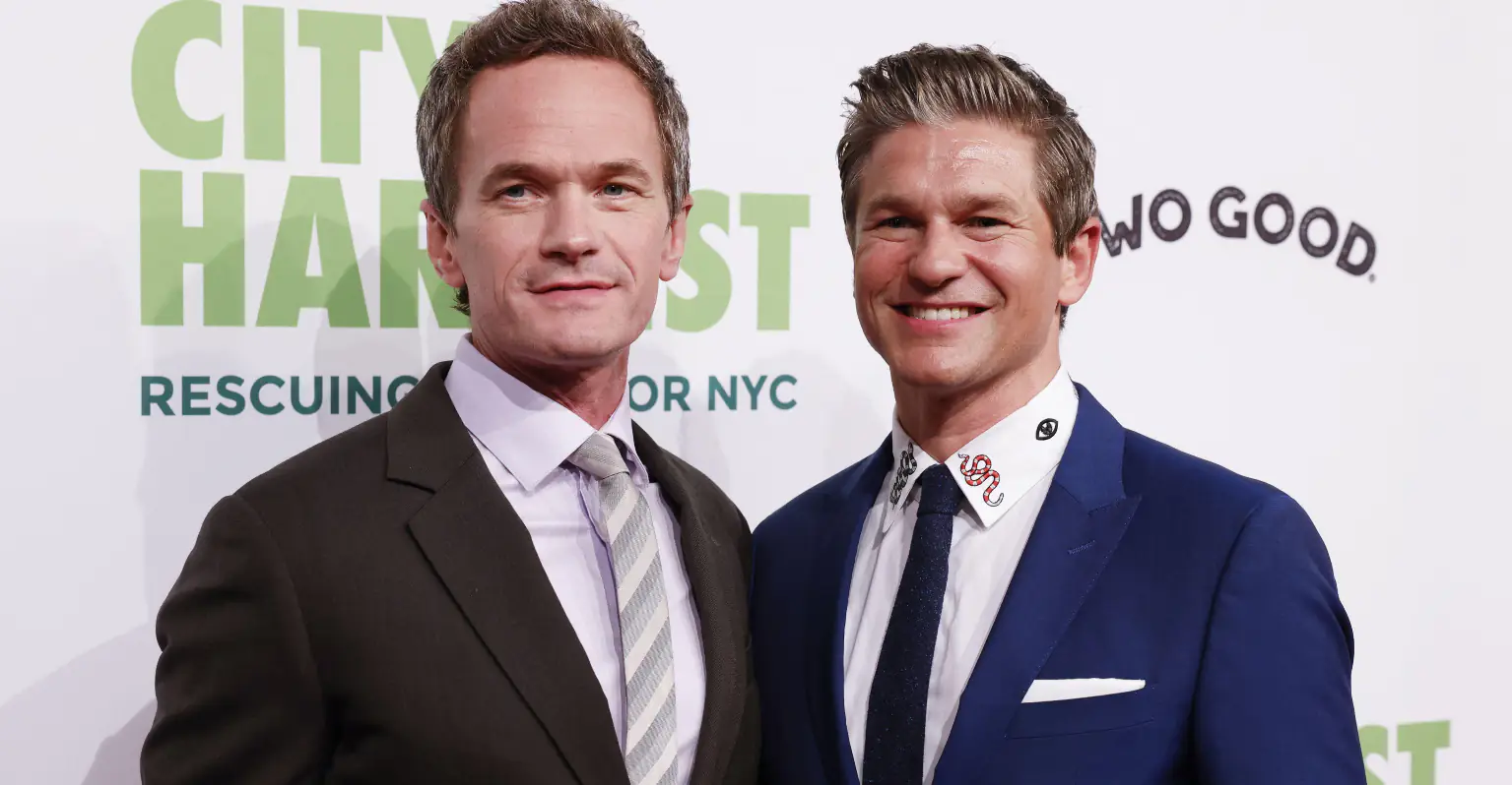Neil Patrick Harris and David Burtka's Family dress up as fast food characters for Halloween