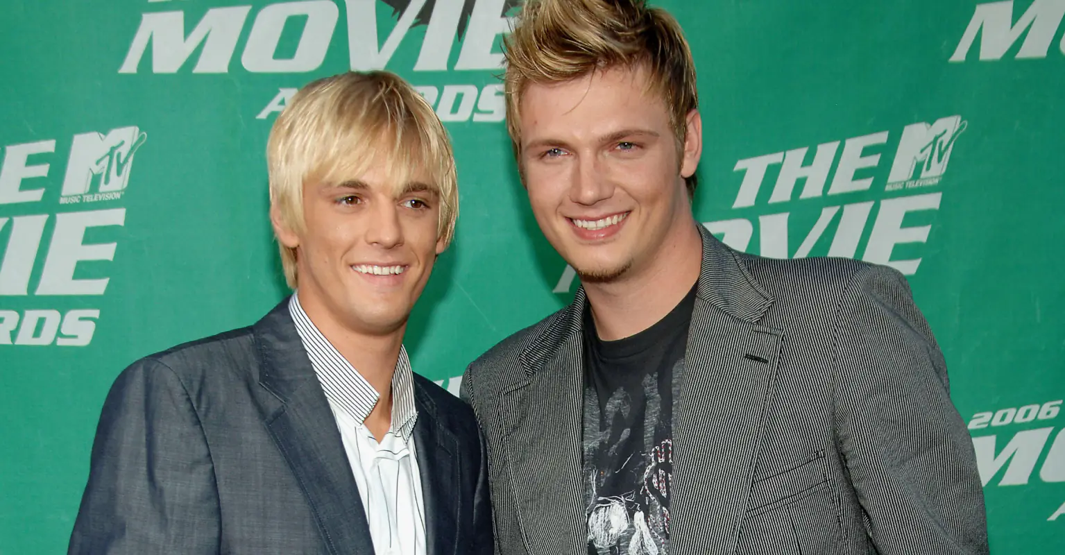 Backstreet Boys' Nick Carter breaks down in tears on stage after his brother Aaron's death