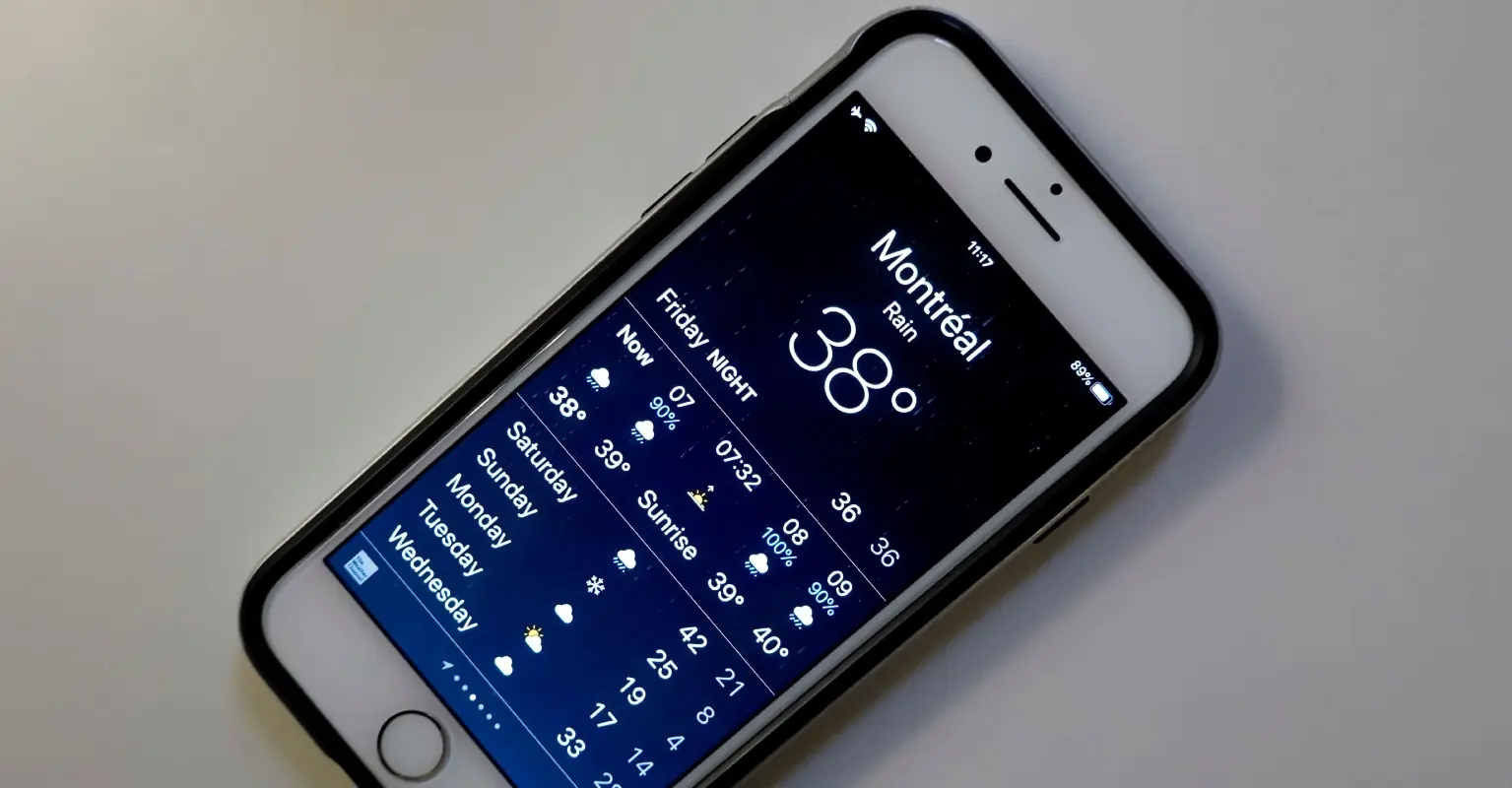 People are just discovering ‘30% Rain’ on weather app doesn't mean chance of rain