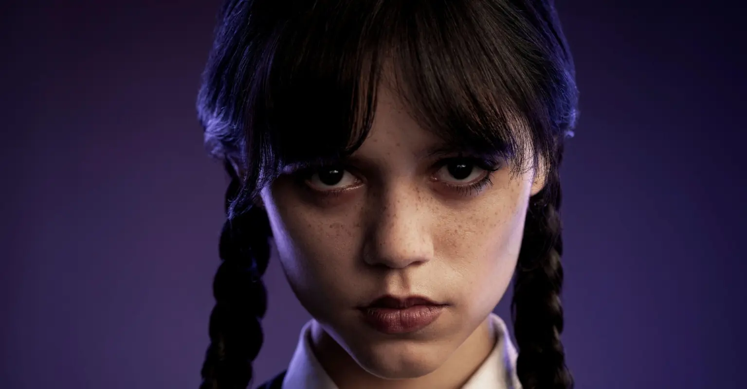 Jenna Ortega explains why Wednesday Addams doesn't blink in new Netflix show