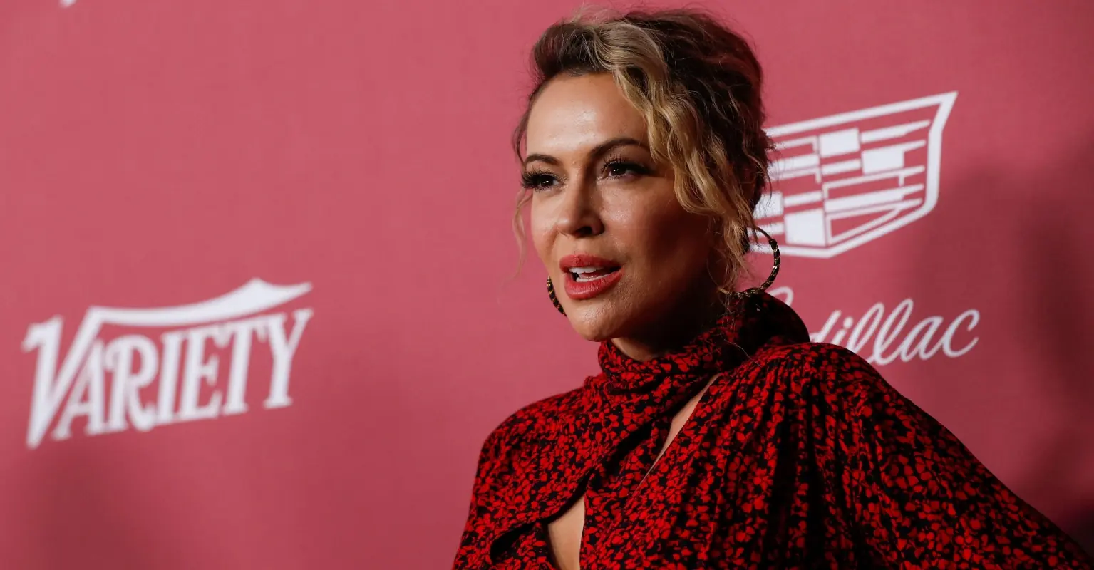 Alyssa Milano praised for celebrating turning 50 with make-up free selfie