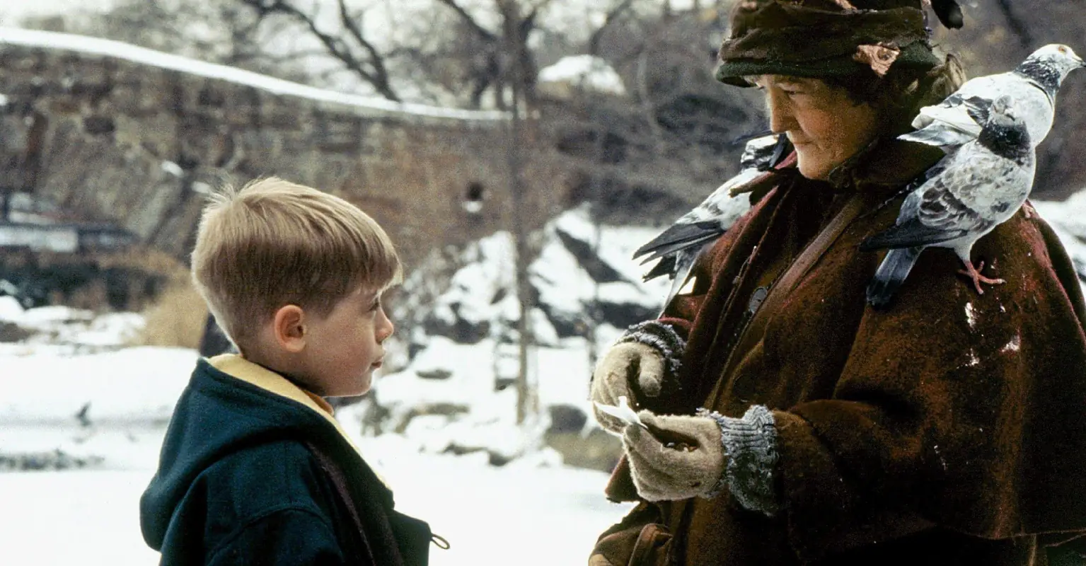 Piers Morgan forced to deny he's the pigeon lady in 'Home Alone 2'