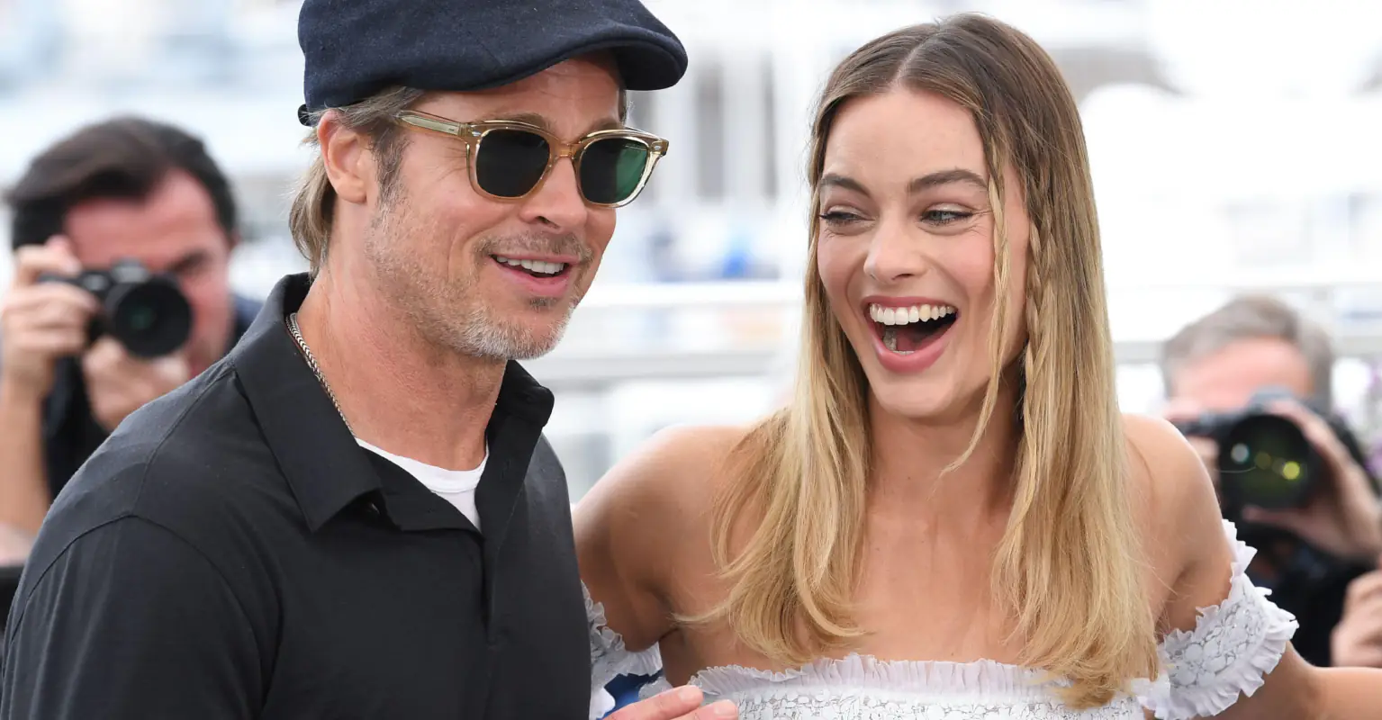 Margot Robbie improvised Brad Pitt kiss in 'Babylon' because it could have been her 'only chance'