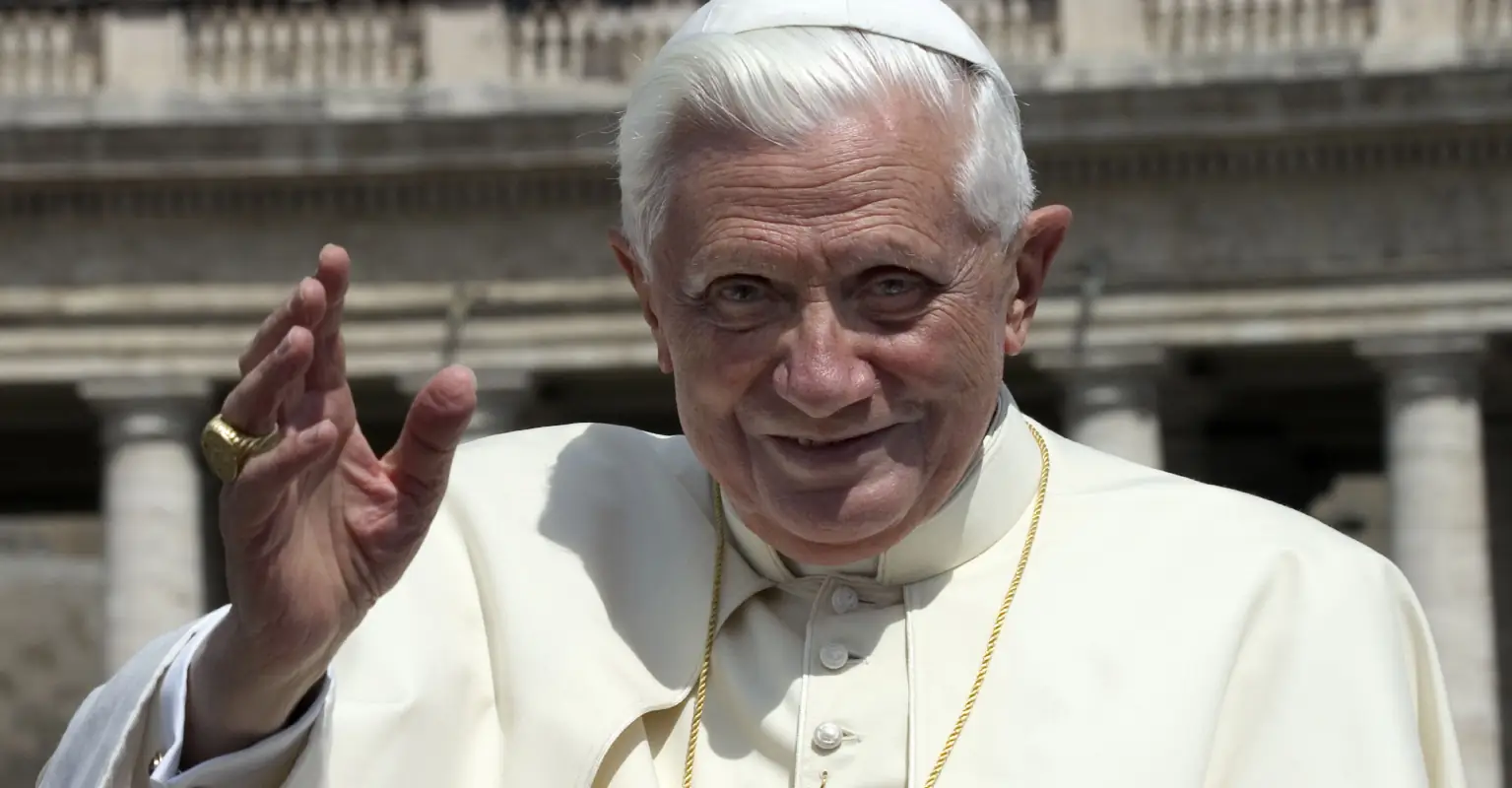 The former Pope Benedict XVI has sadly passed away