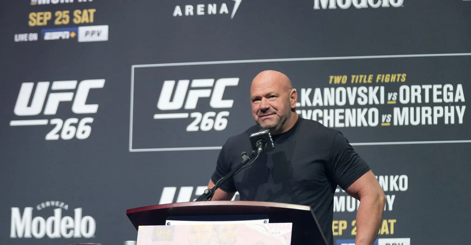 Dana White details his 'punishments' for slapping his wife in the face in NYE incident