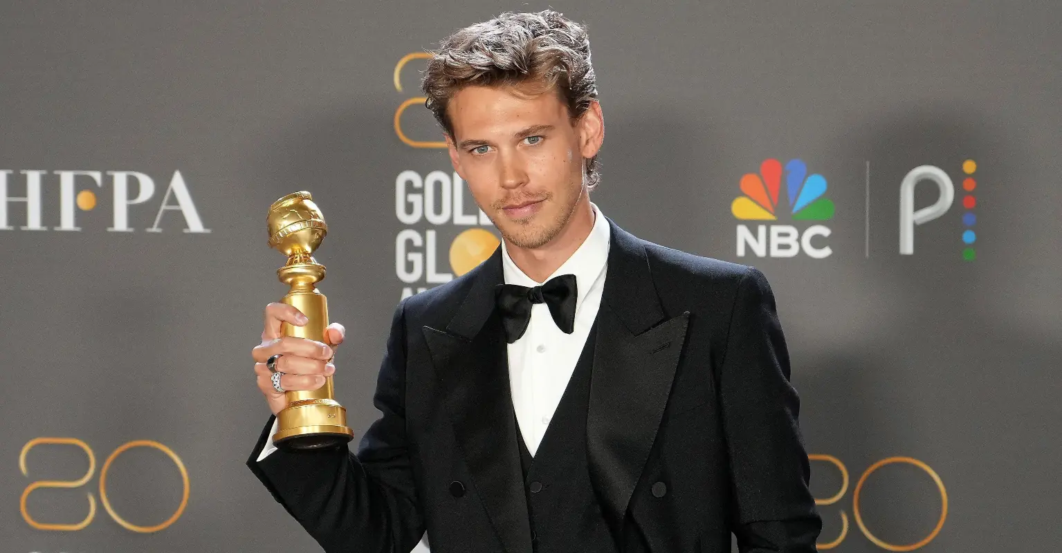Fans baffled as Austin Butler accepts Golden Globe in 'Elvis voice'