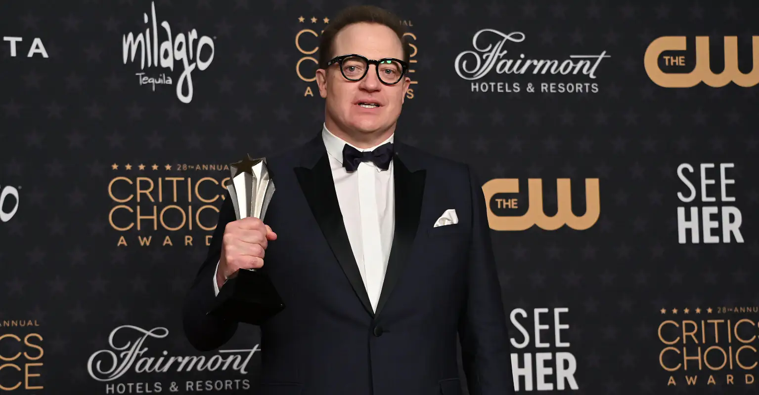 Brendan Fraser delivers powerful speech after winning Best Actor at Critics' Choice Awards