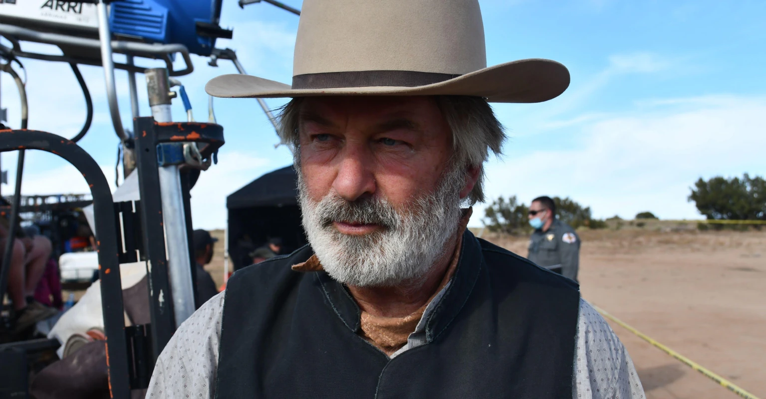 Alec Baldwin films scene with shotgun as 'Rust' production resumes