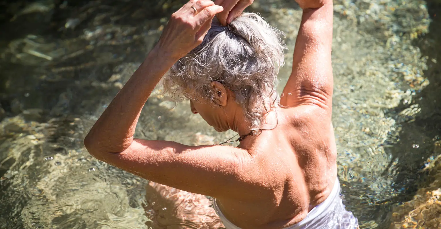 73-year-old hits back at trolls who call her swimwear 'inappropriate'