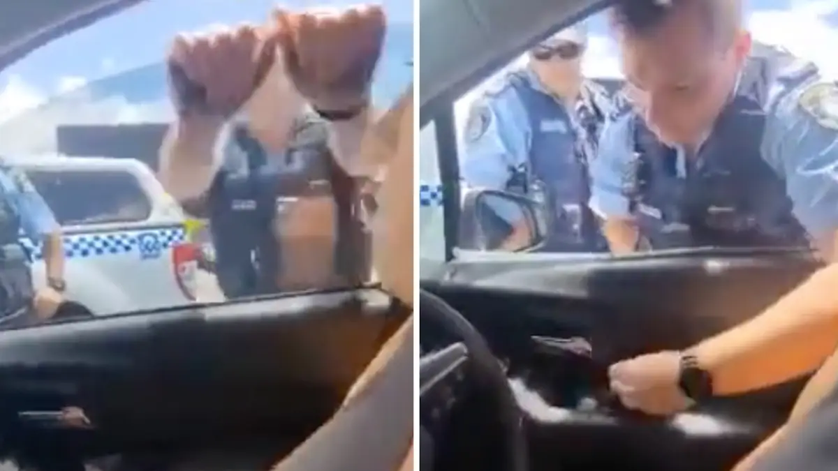 Police officer tears off woman's car window after she refuses to leave ...