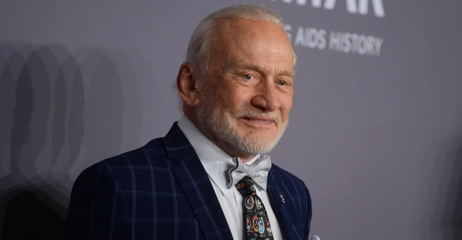 Buzz Aldrin gets married for a fourth time on his 93rd birthday
