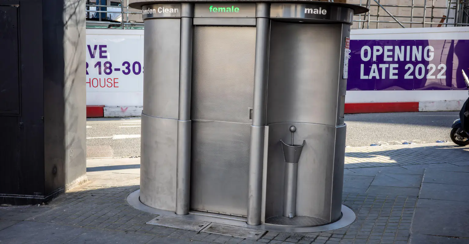 Man dies after being crushed by pop-up urinal