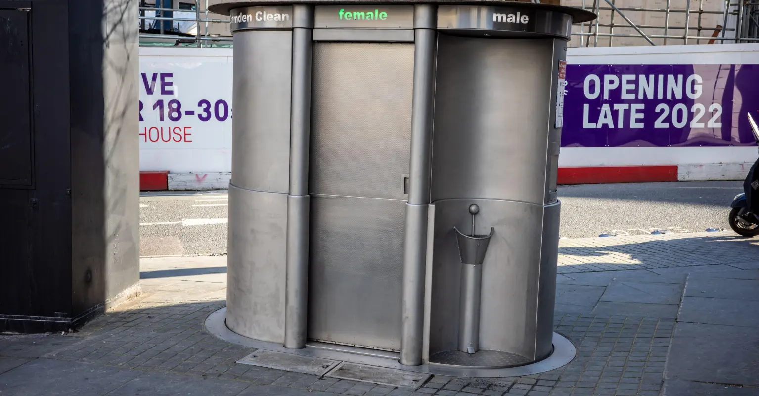 Man dies after being crushed by pop-up urinal