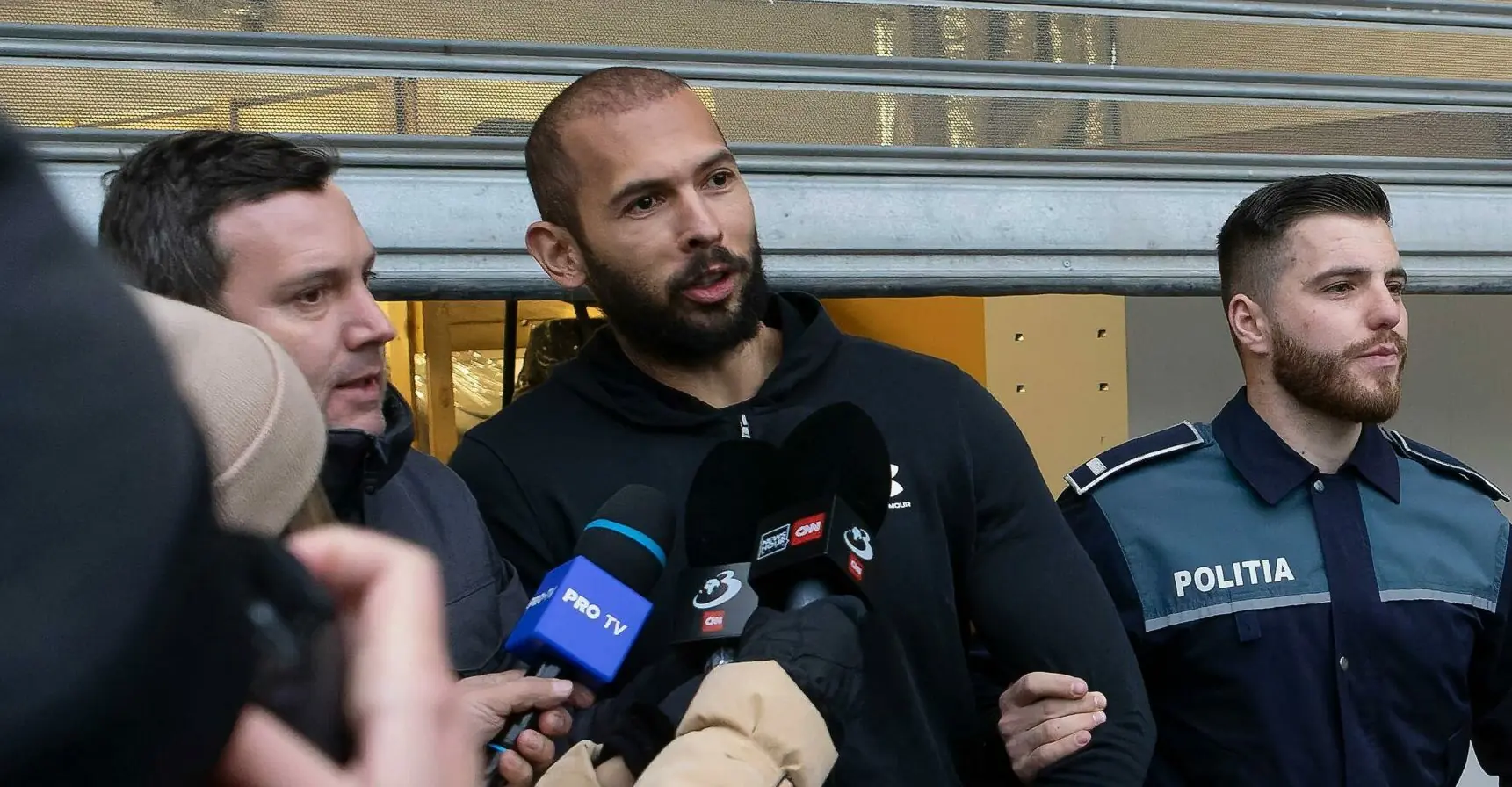 Andrew Tate claims he had a fight with a 'ghost' in his prison cell