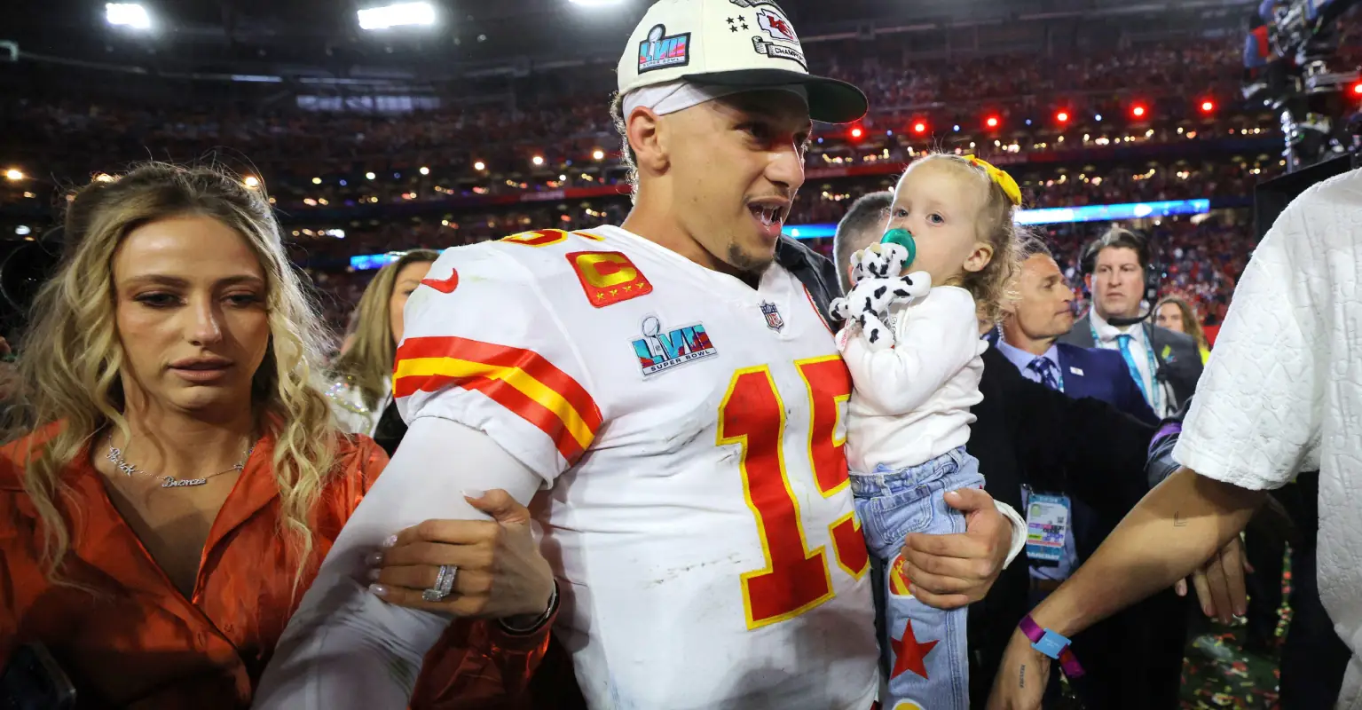 Brittany and Patrick Mahomes gift daughter, 2, a Chanel purse for her birthday
