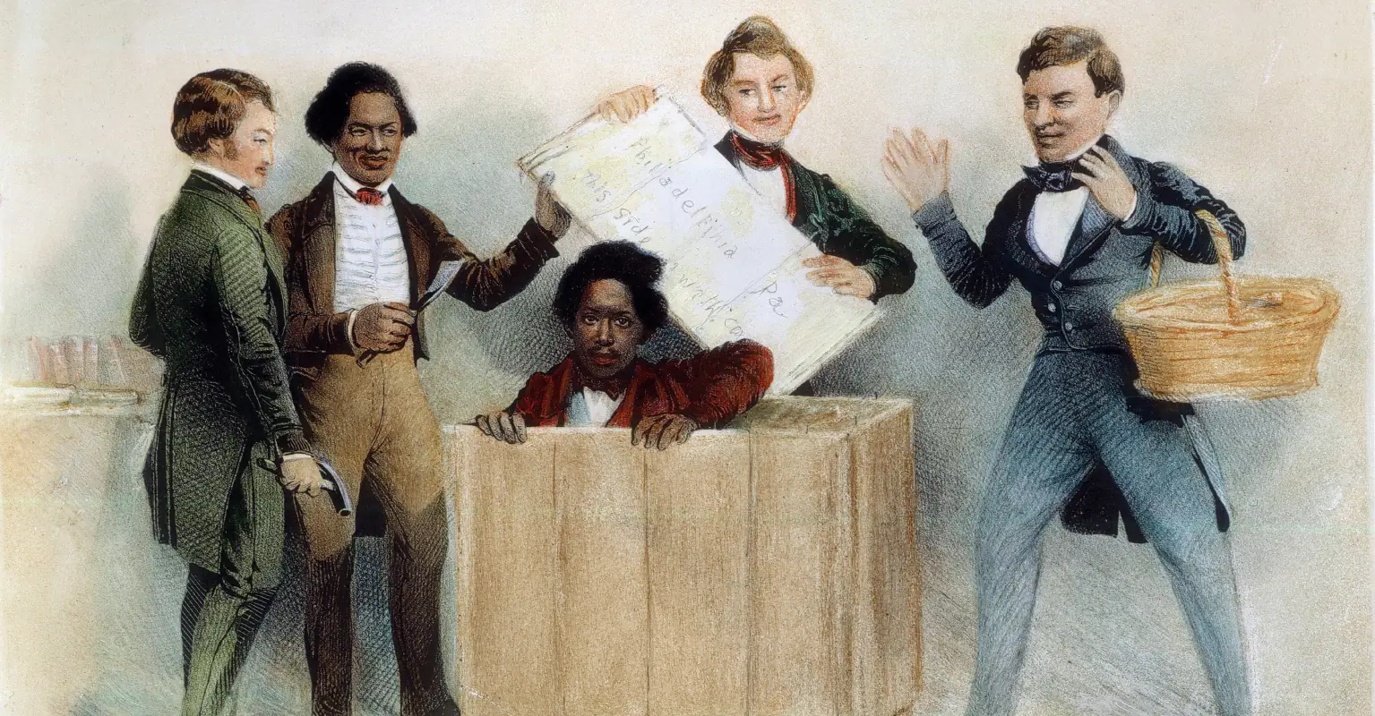 Black History Month: How one enslaved man shipped himself to freedom in a wooden box