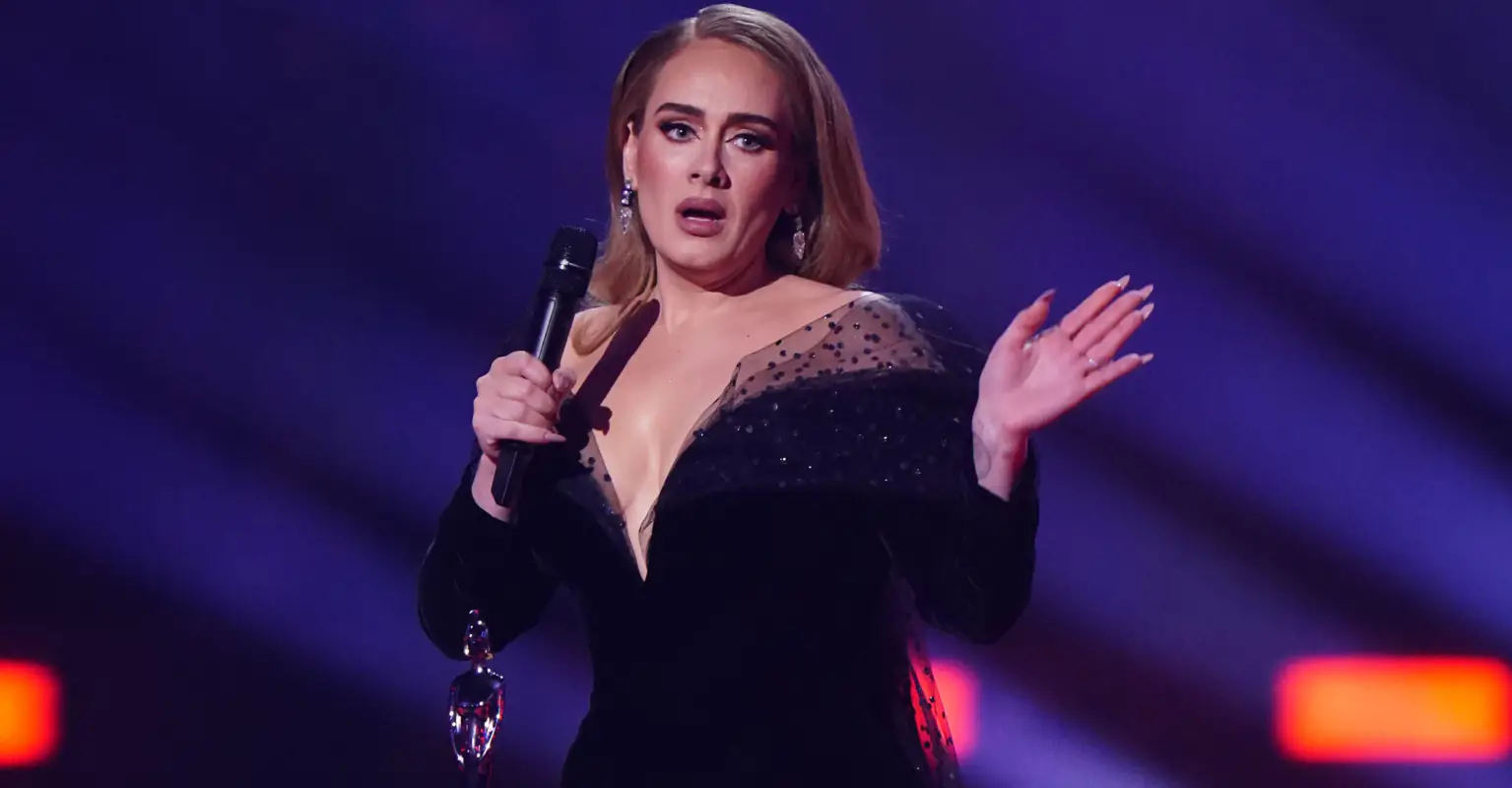 Viewers point out Adele's 'disappointed' reaction to Harry Styles' Grammy win