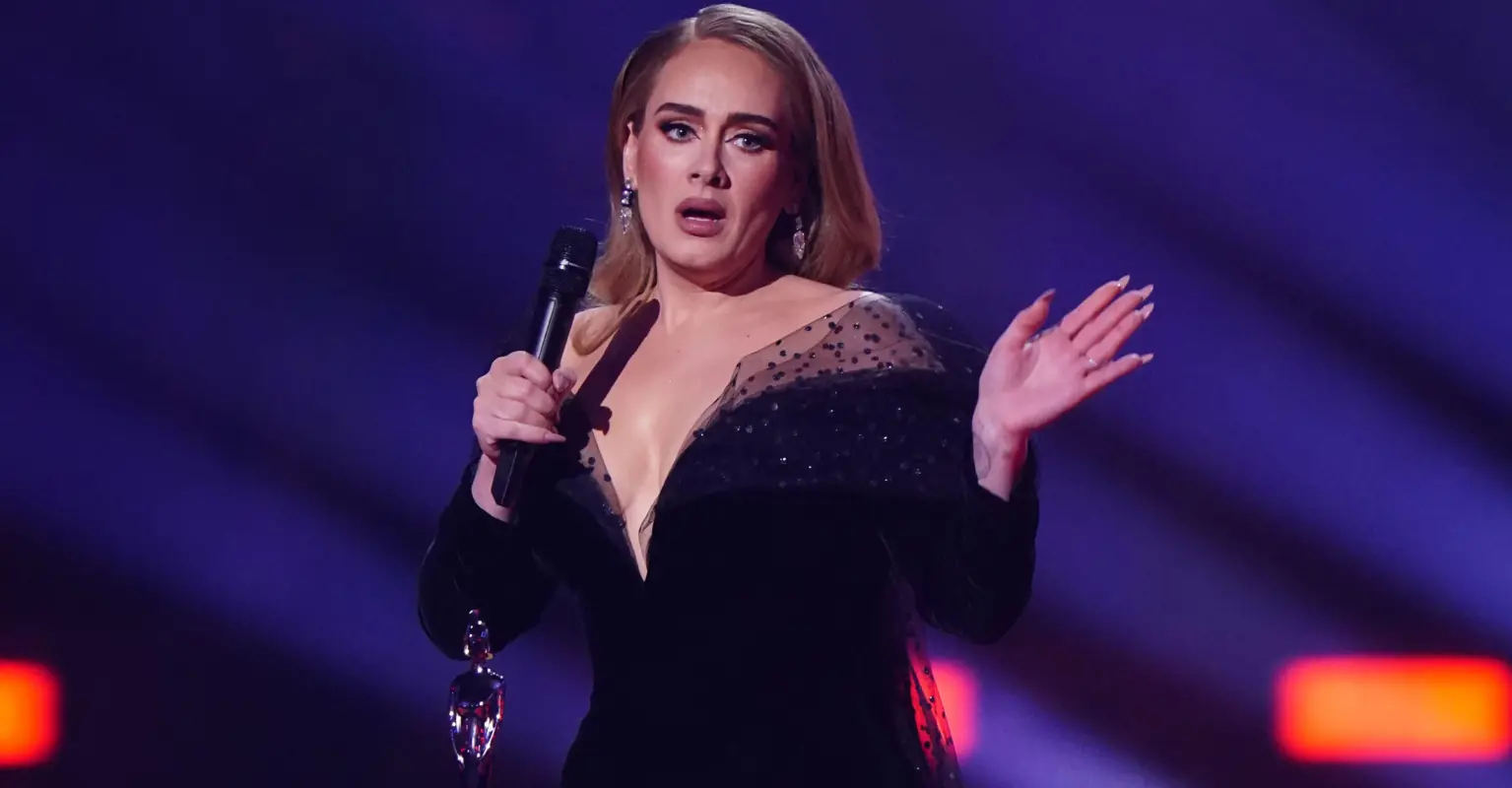 Viewers point out Adele's 'disappointed' reaction to Harry Styles' Grammy win
