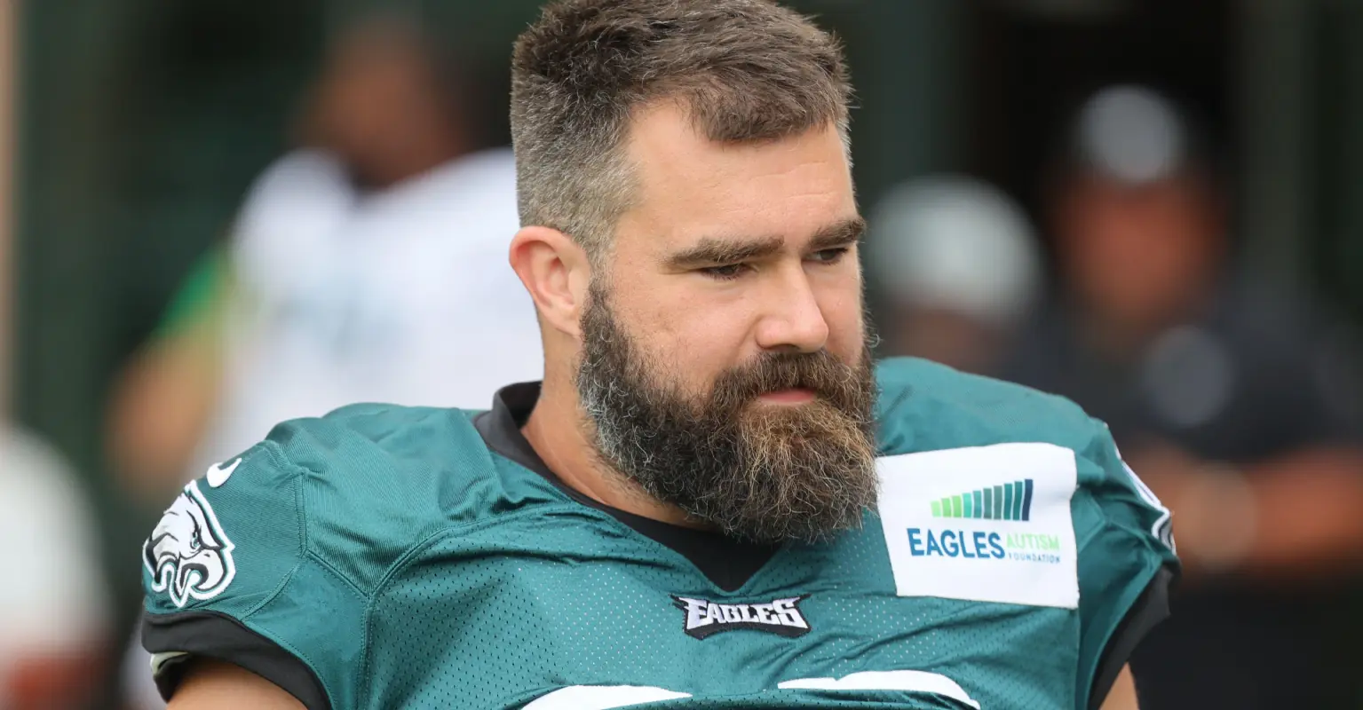 Eagles star Jason Kelce says 38-weeks pregnant wife is bringing OB-GYN to Super Bowl