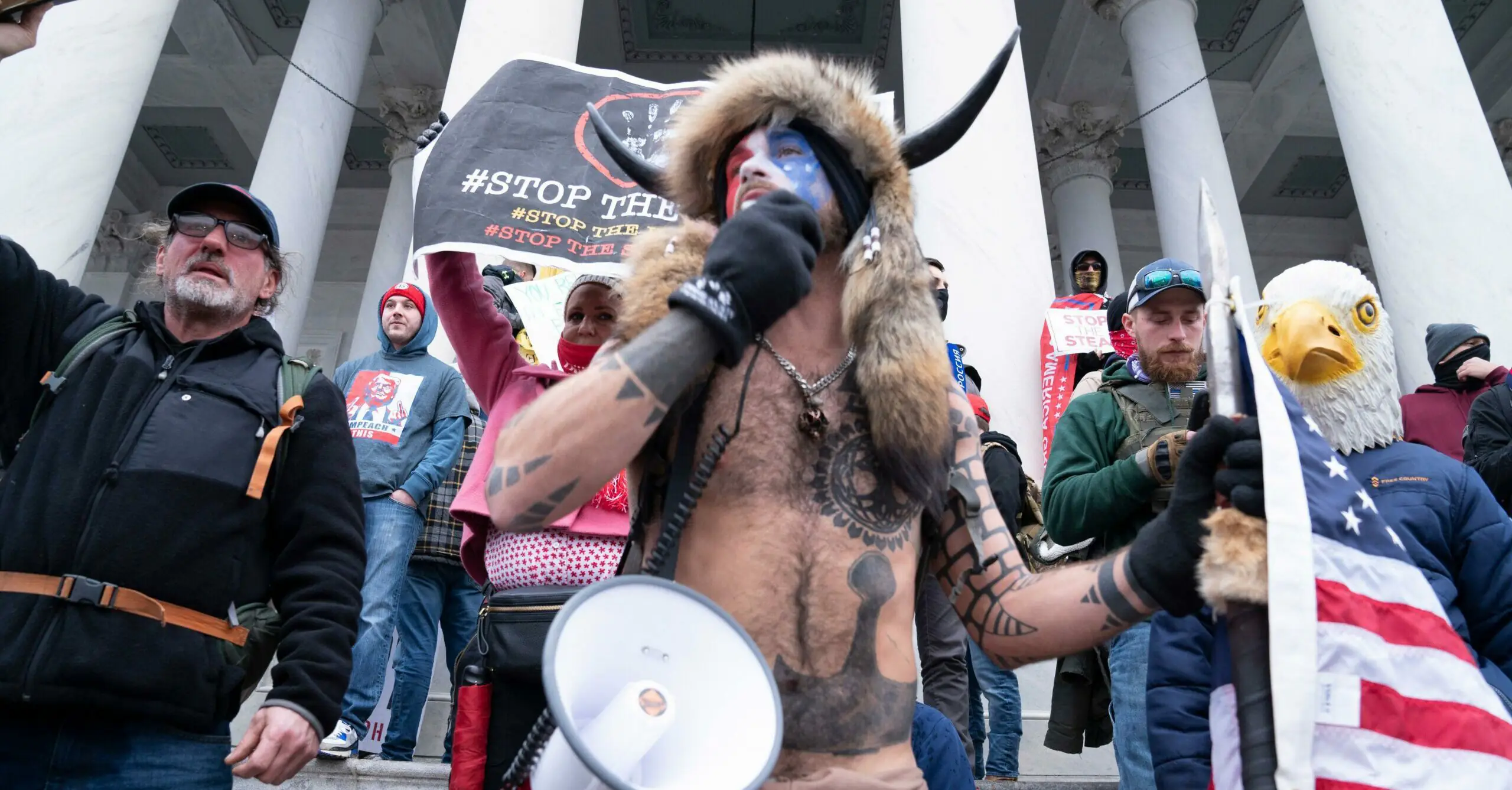 'QAnon Shaman' Jacob Chansley released from prison 14 months early