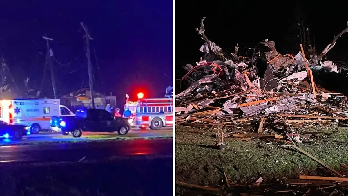 At least 23 dead after devastating tornadoes tear through Mississippi
