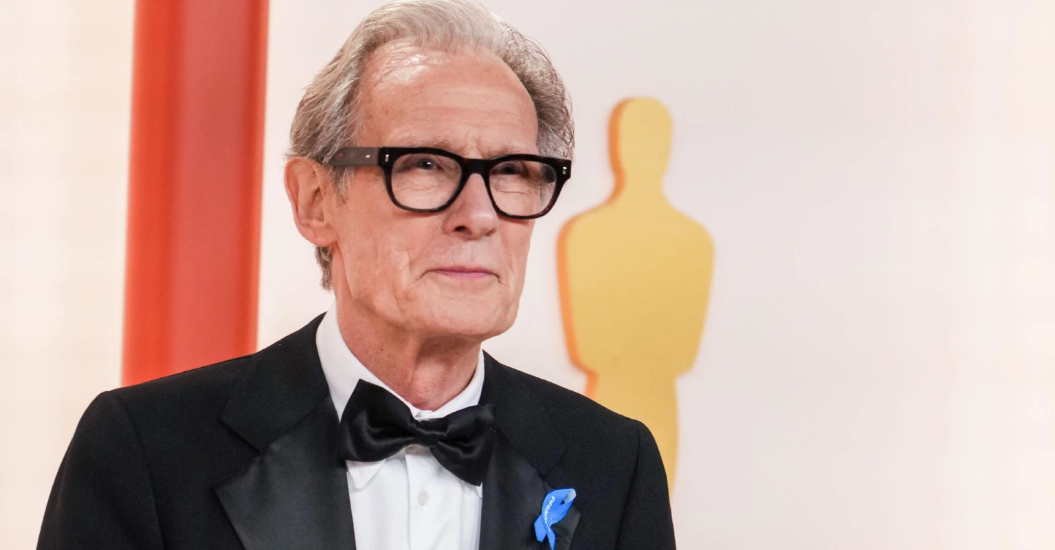 Bill Nighy brought a toy bunny to the Oscars because he was 'rabbit-sitting' for his granddaughter